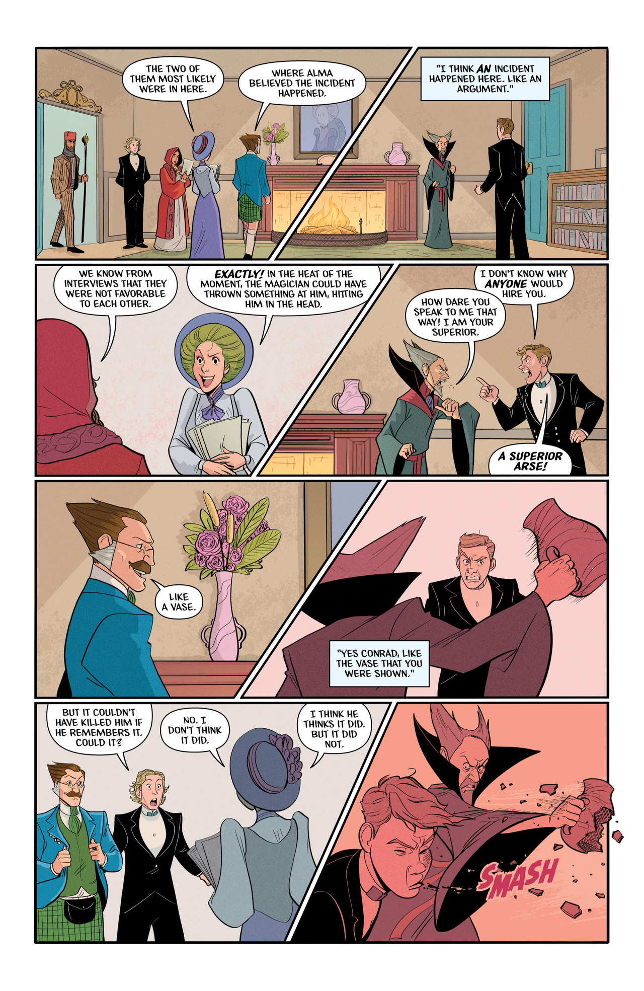 Read online Mysterium comic -  Issue #3 - 16