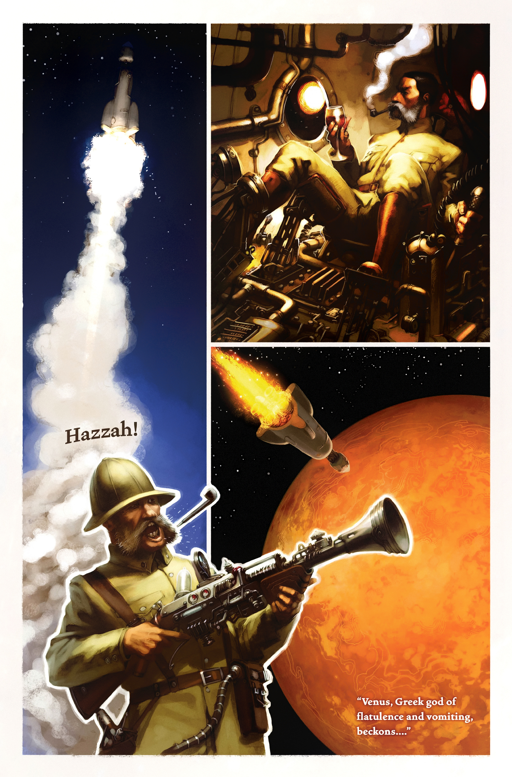 Read online Dr. Grordbort Onslaught comic -  Issue # TPB - 48