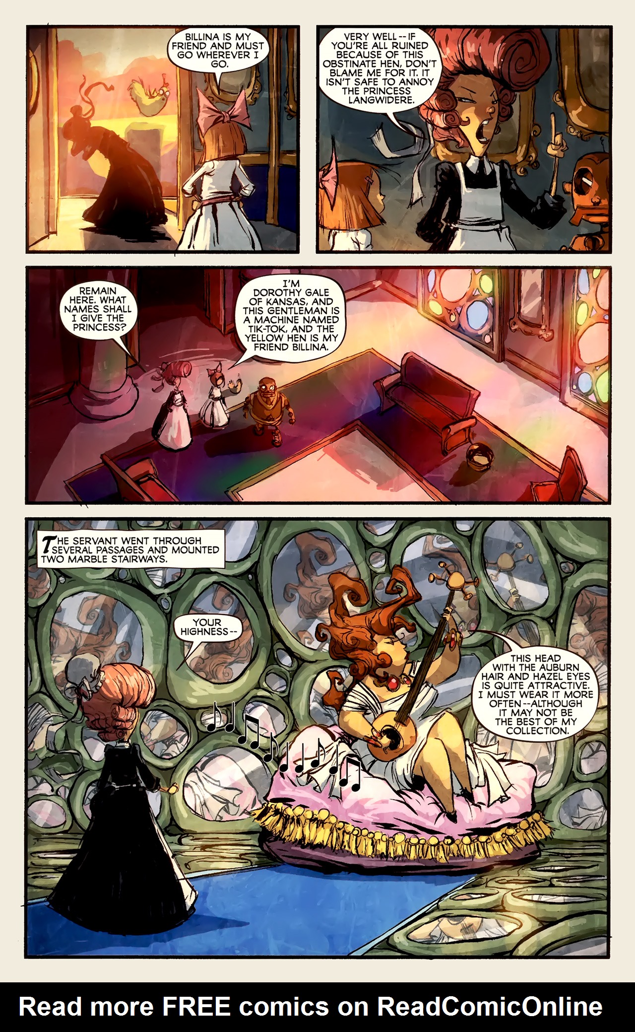 Read online Ozma of Oz comic -  Issue #3 - 10