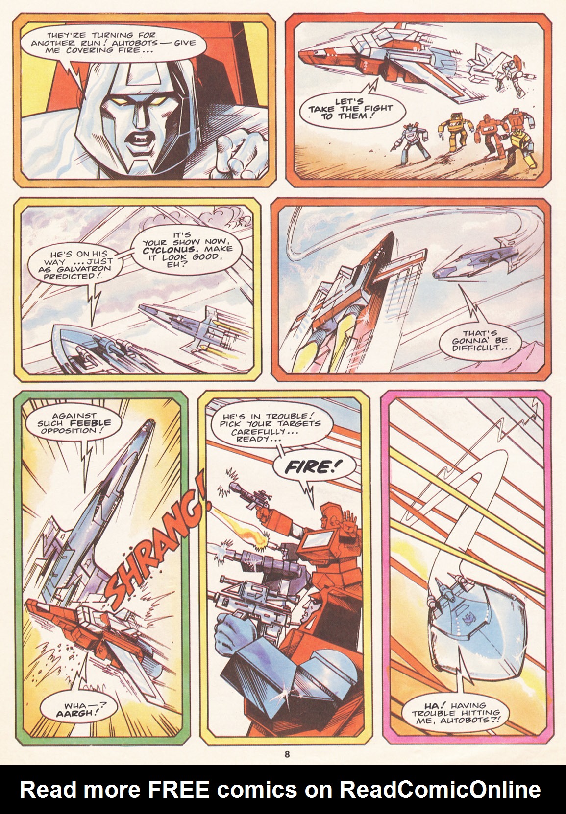 Read online The Transformers (UK) comic -  Issue #81 - 8