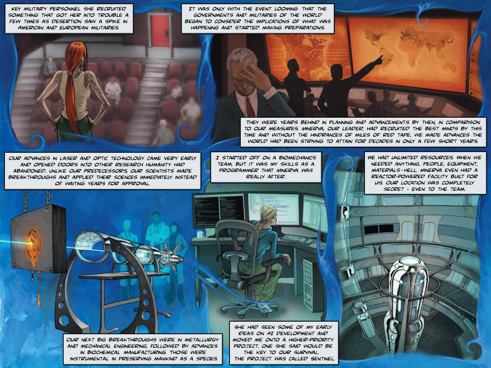Read online Azure comic -  Issue #1 - 18