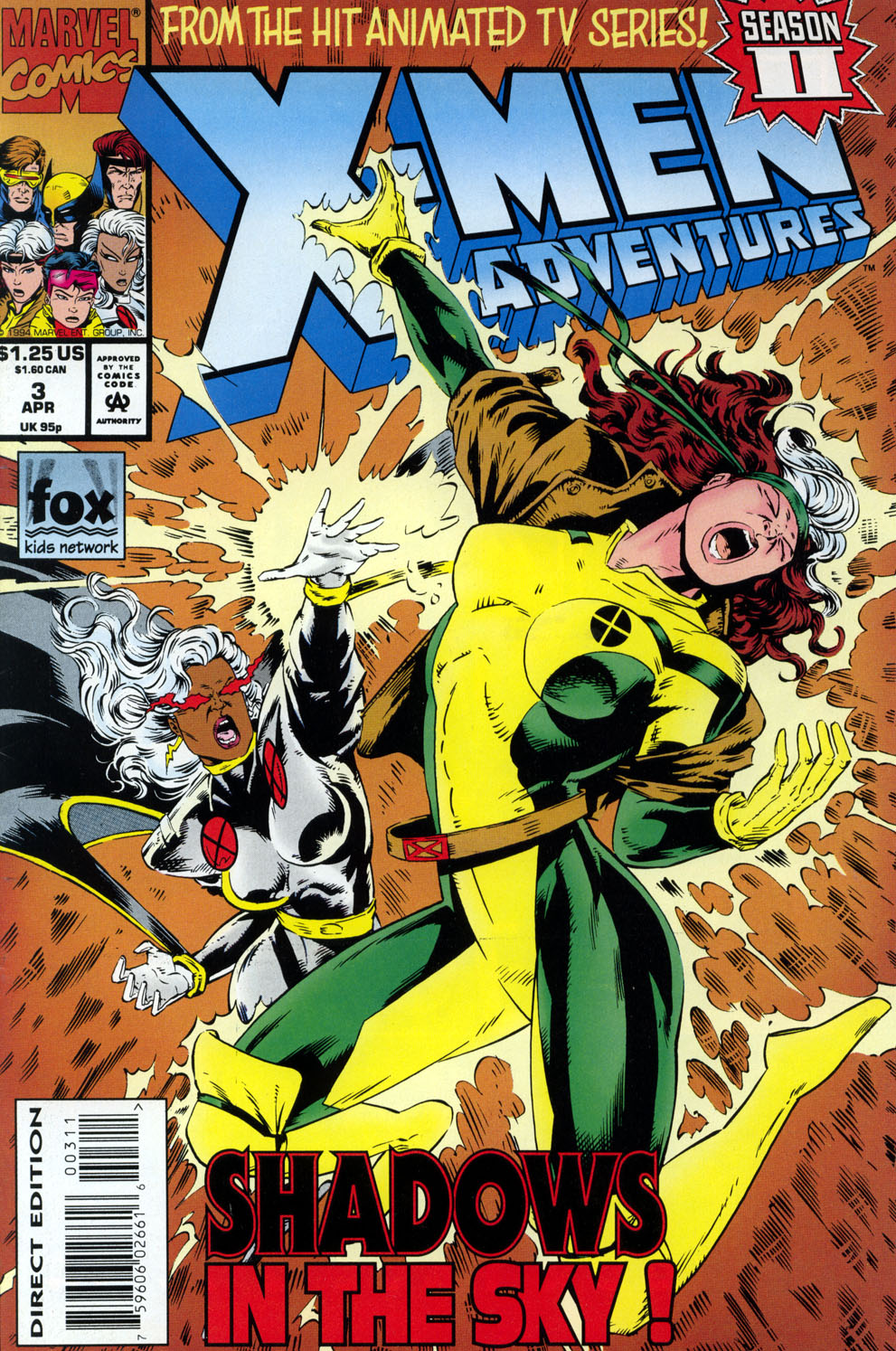 Read online X-Men Adventures (1994) comic -  Issue #3 - 1