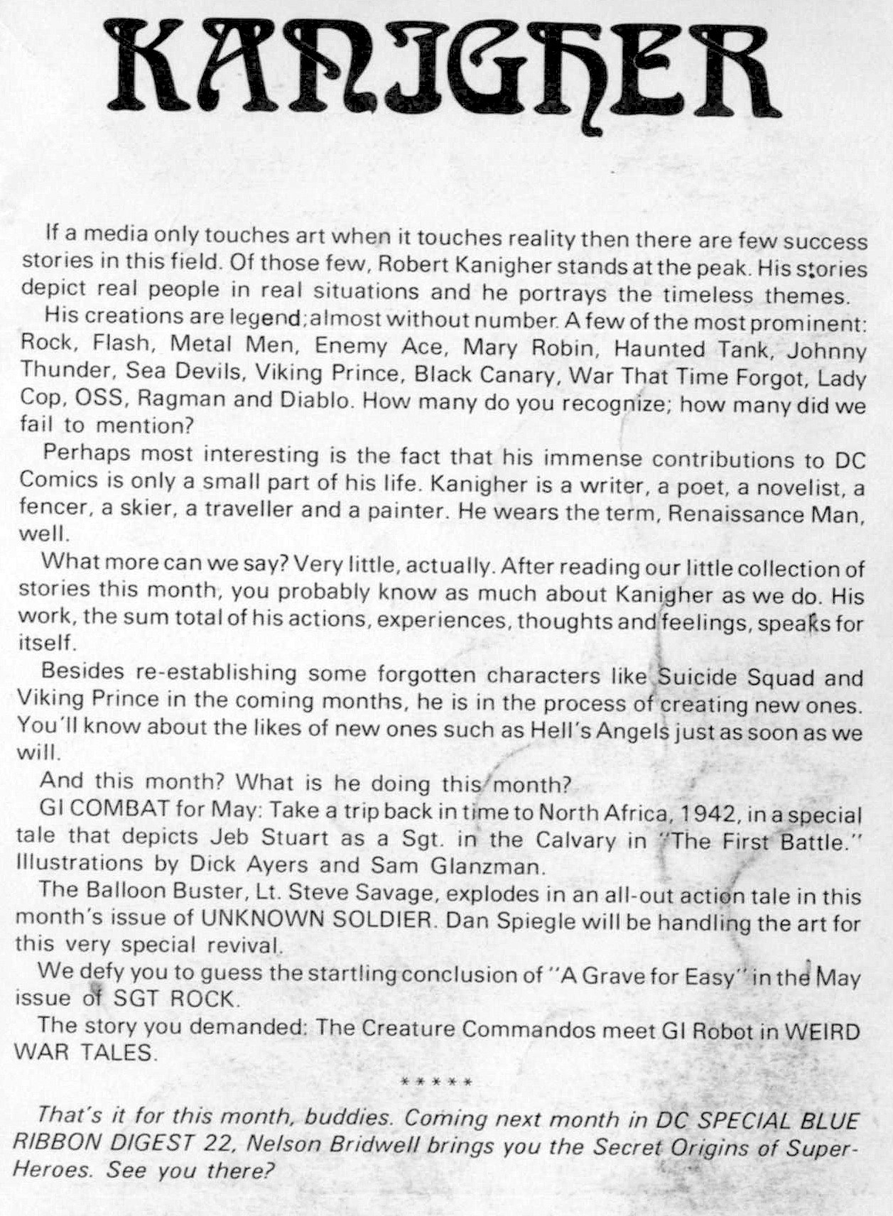 Read online DC Special Blue Ribbon Digest comic -  Issue #21 - 94