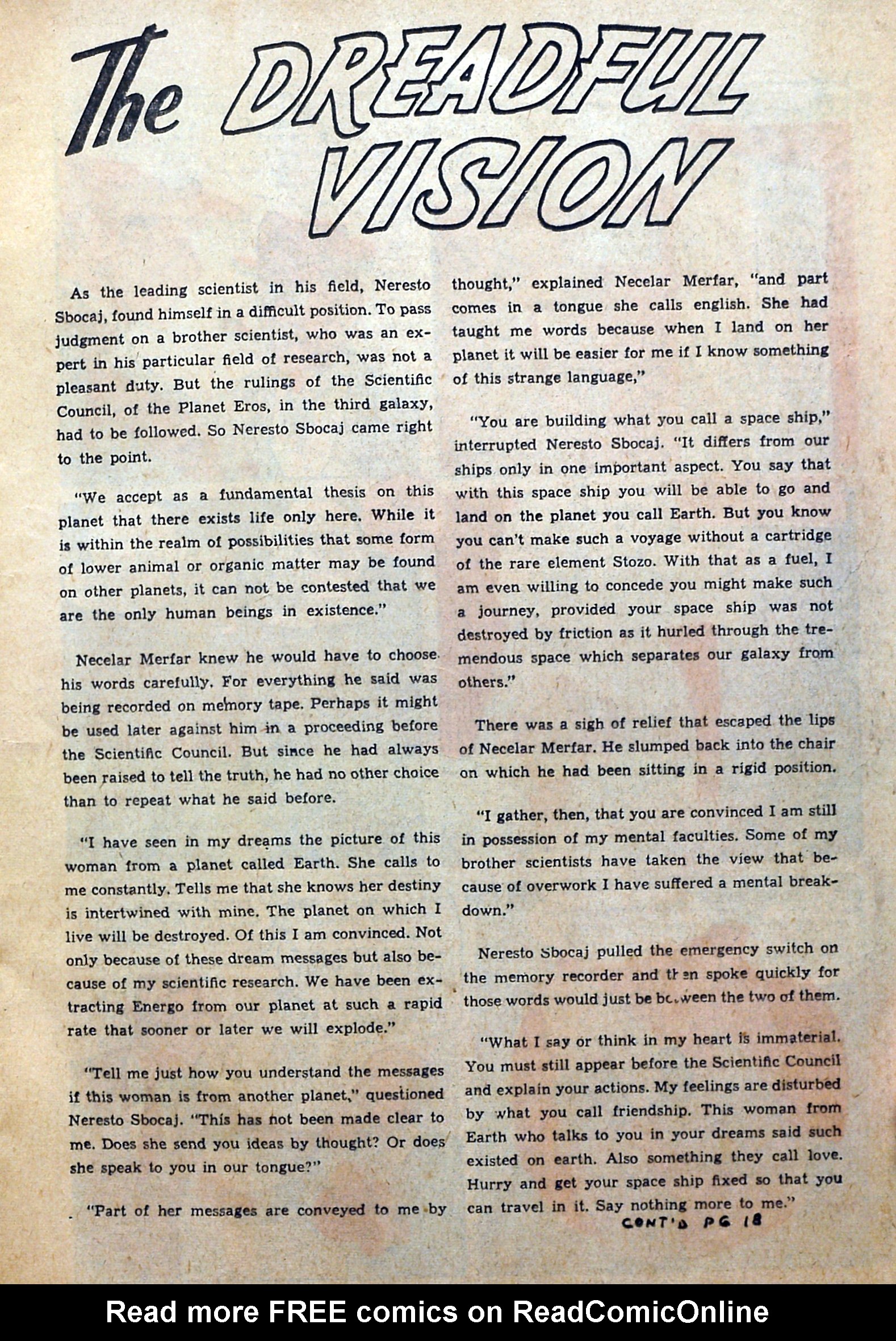 Read online Strange Journey comic -  Issue #2 - 13