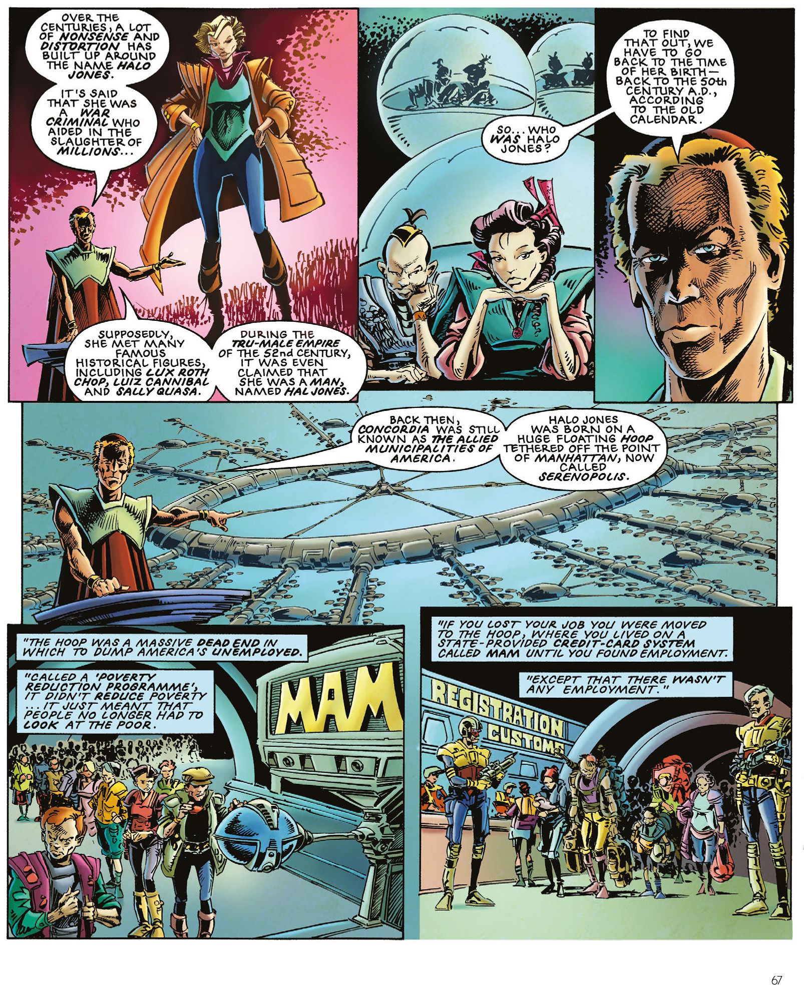 Read online The Ballad of Halo Jones: Full Colour Omnibus Edition comic -  Issue # TPB (Part 1) - 69