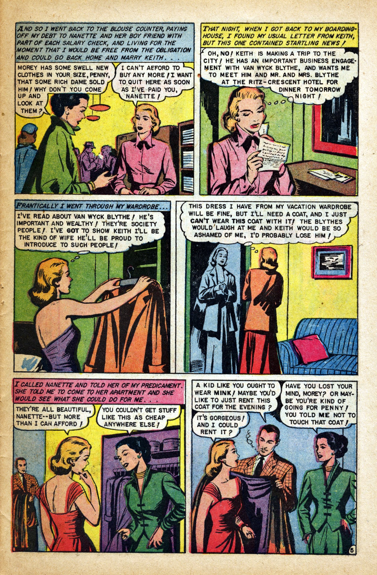 Read online Glamorous Romances comic -  Issue #63 - 31