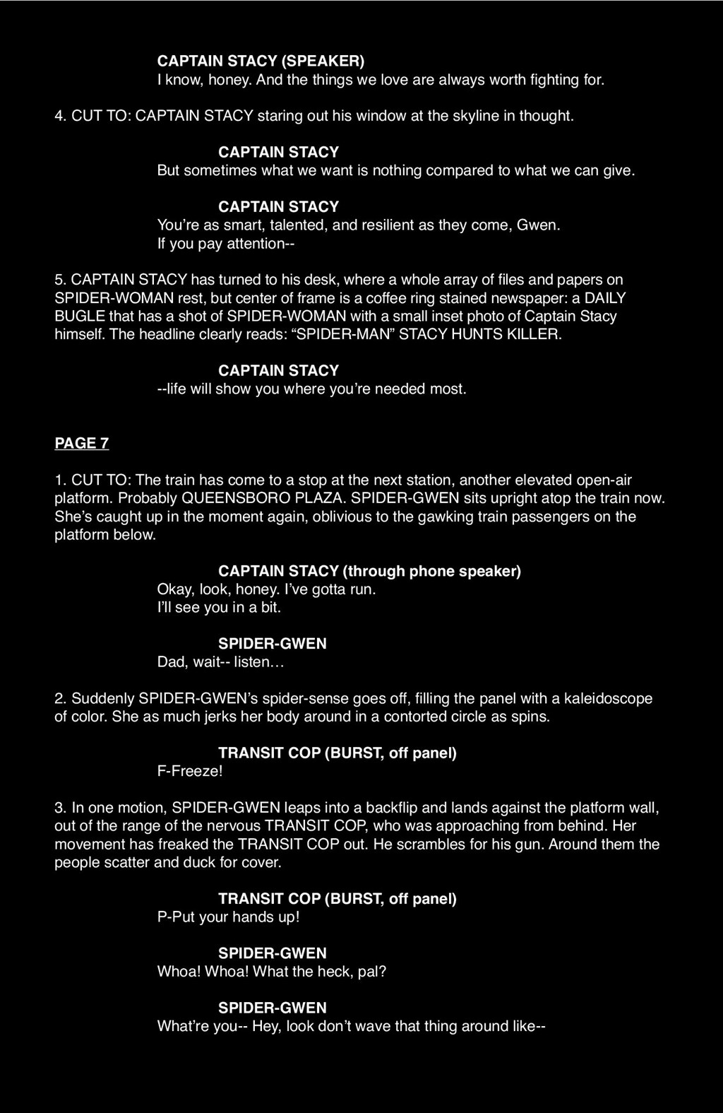 Spider-Gwen: Ghost-Spider - Edge of Spider-Verse (Modern Era Epic Collection) chapter 5 page 44