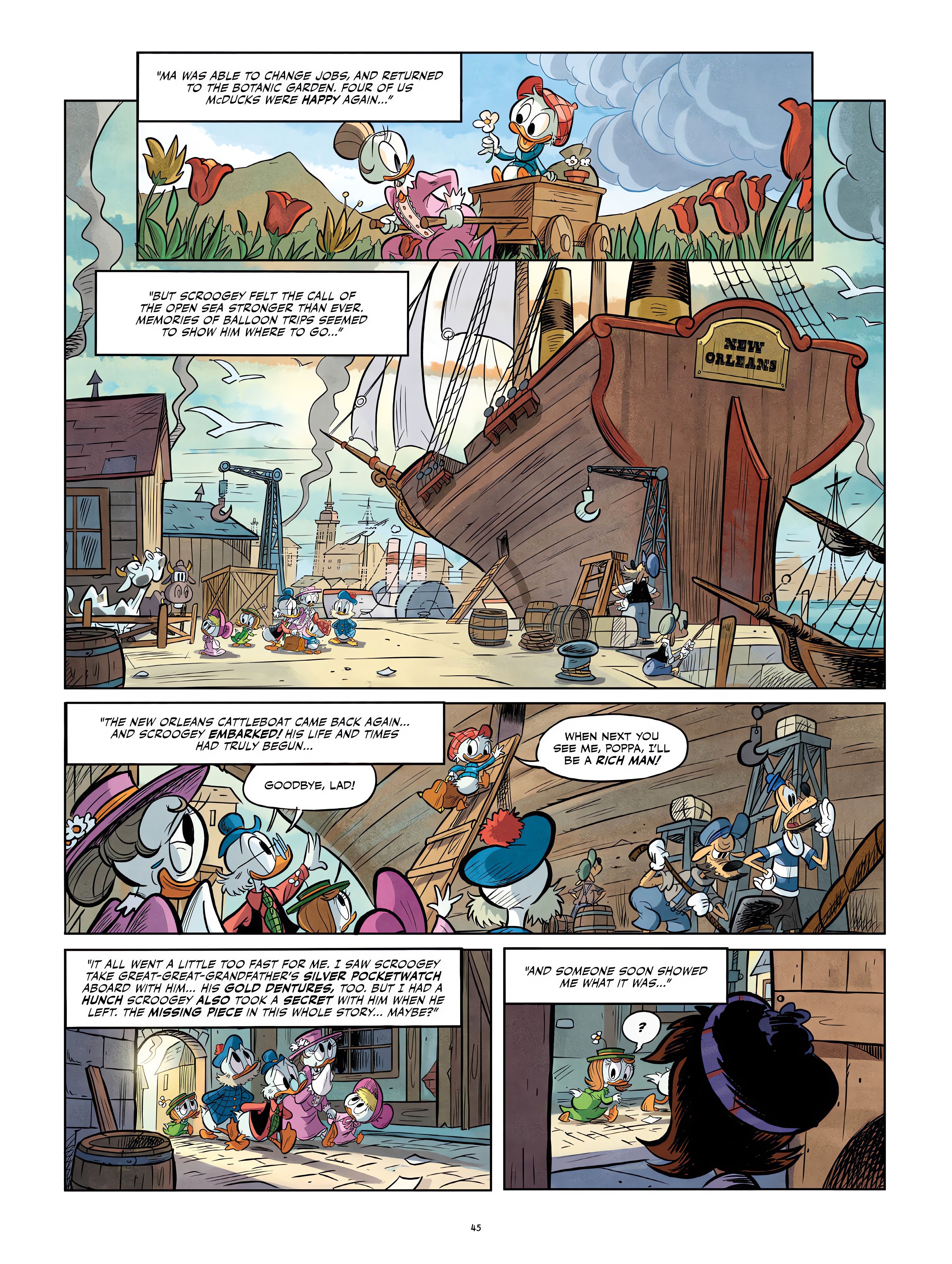 Read online Scrooge McDuck: The Dragon of Glasgow comic -  Issue # Full - 46