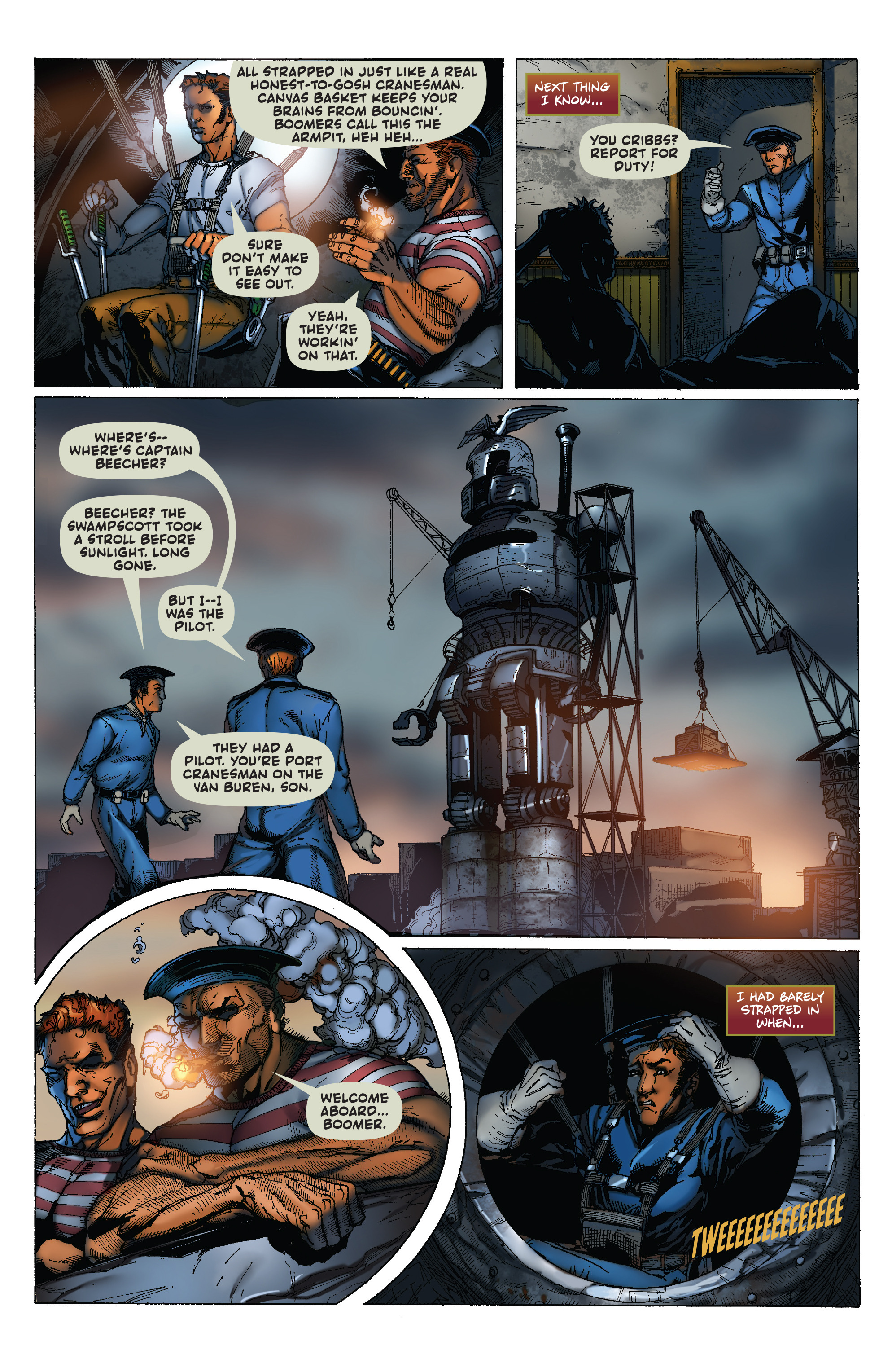 Read online Larry Blamire’s Steam Wars comic -  Issue #1 - 15