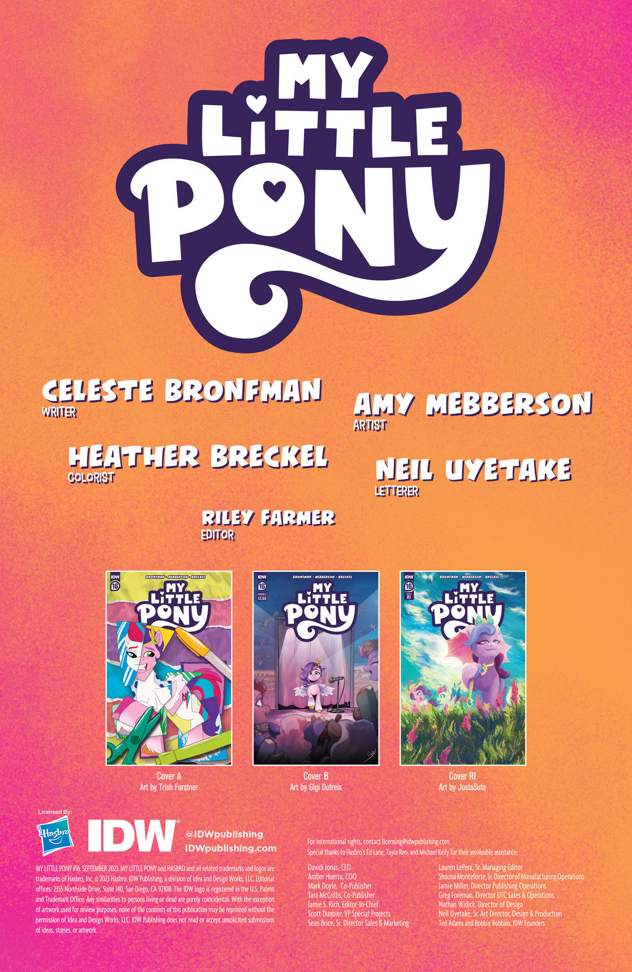 Read online My Little Pony comic -  Issue #16 - 2