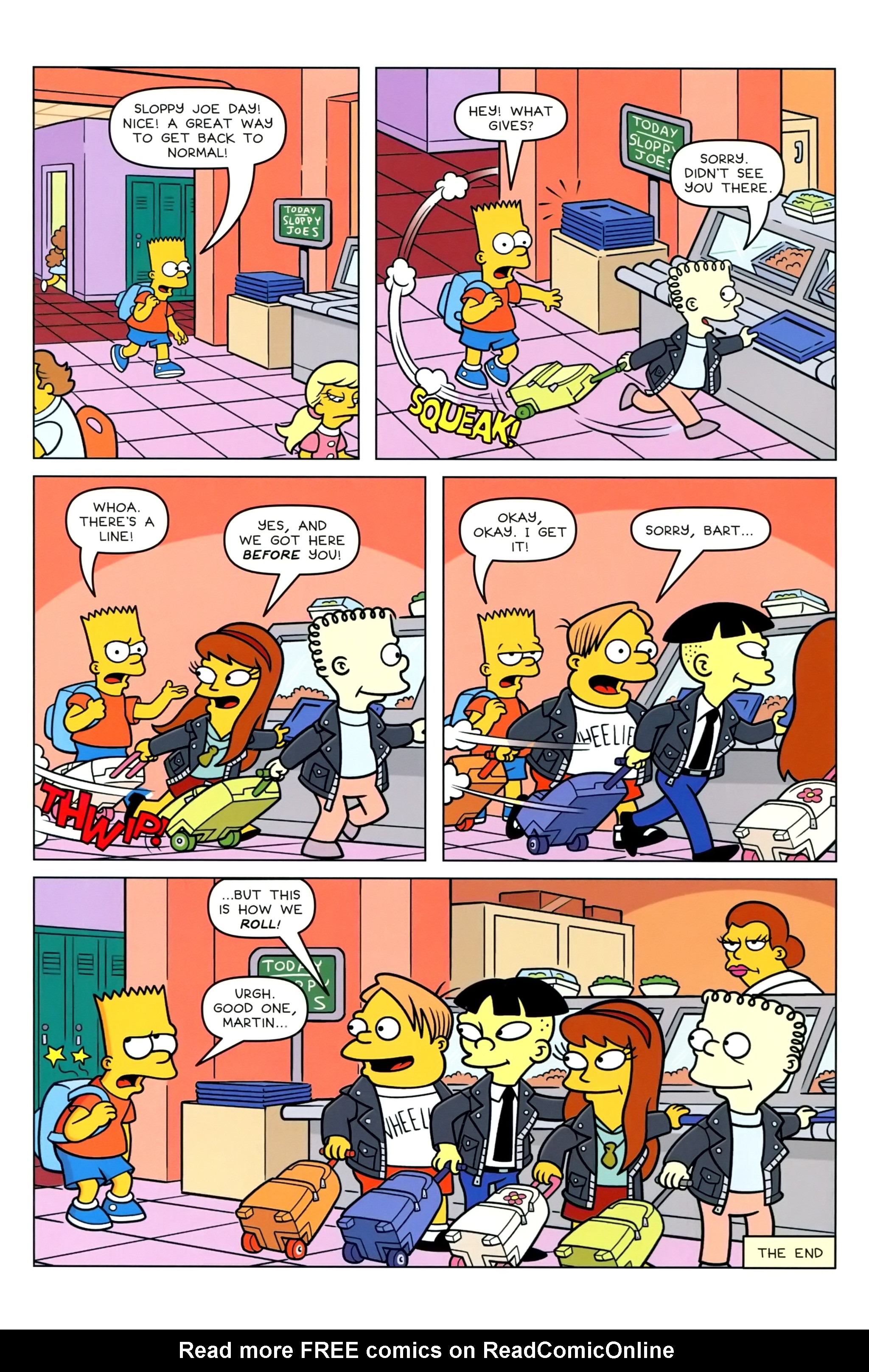 Read online Bongo Comics Free-For-All! comic -  Issue #2017 - 12