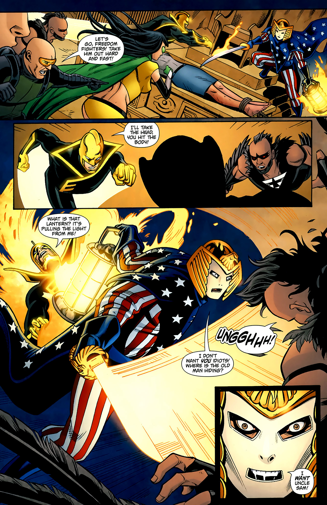 Read online Freedom Fighters (2010) comic -  Issue #7 - 14