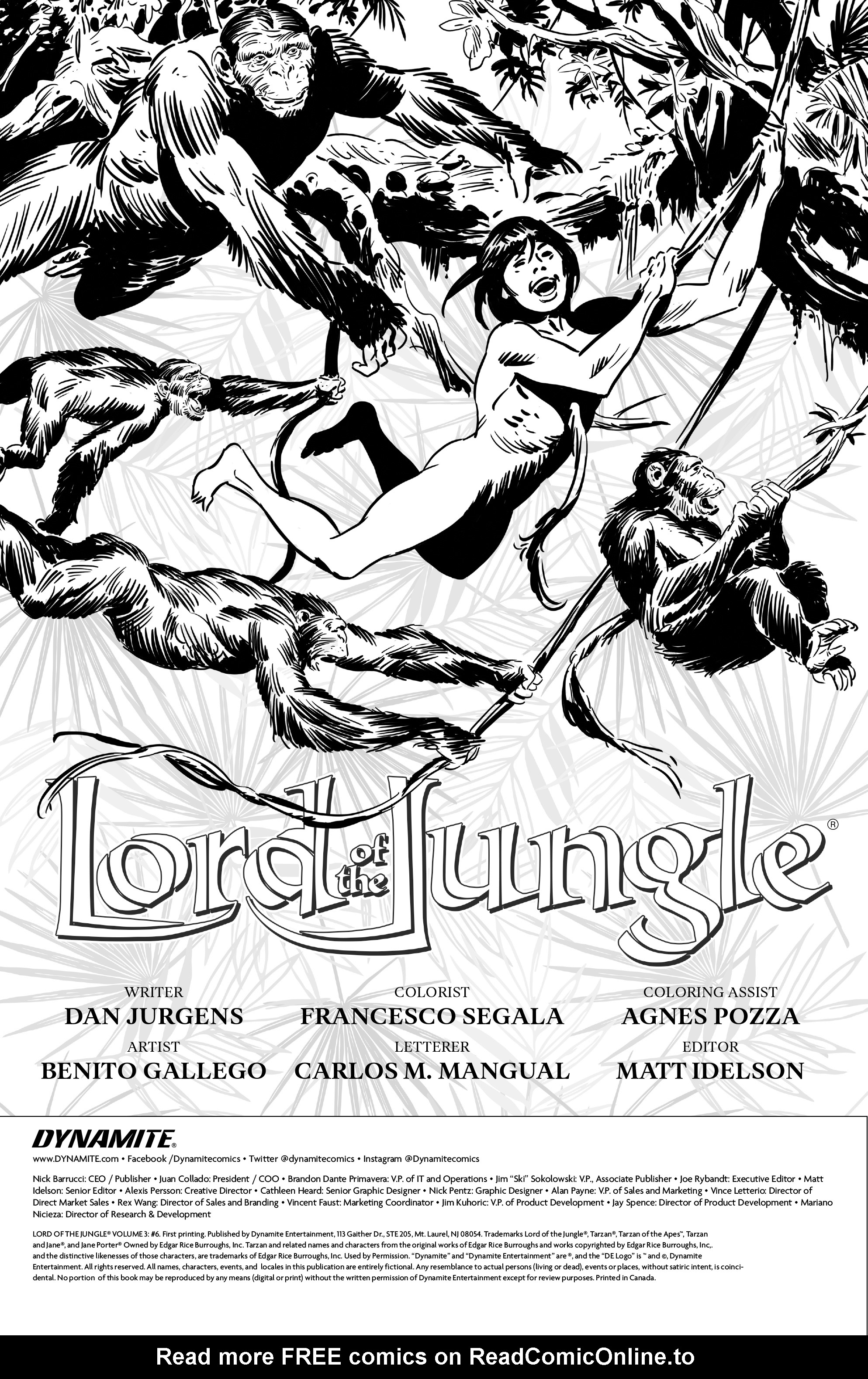 Read online Lord of the Jungle (2022) comic -  Issue #6 - 6