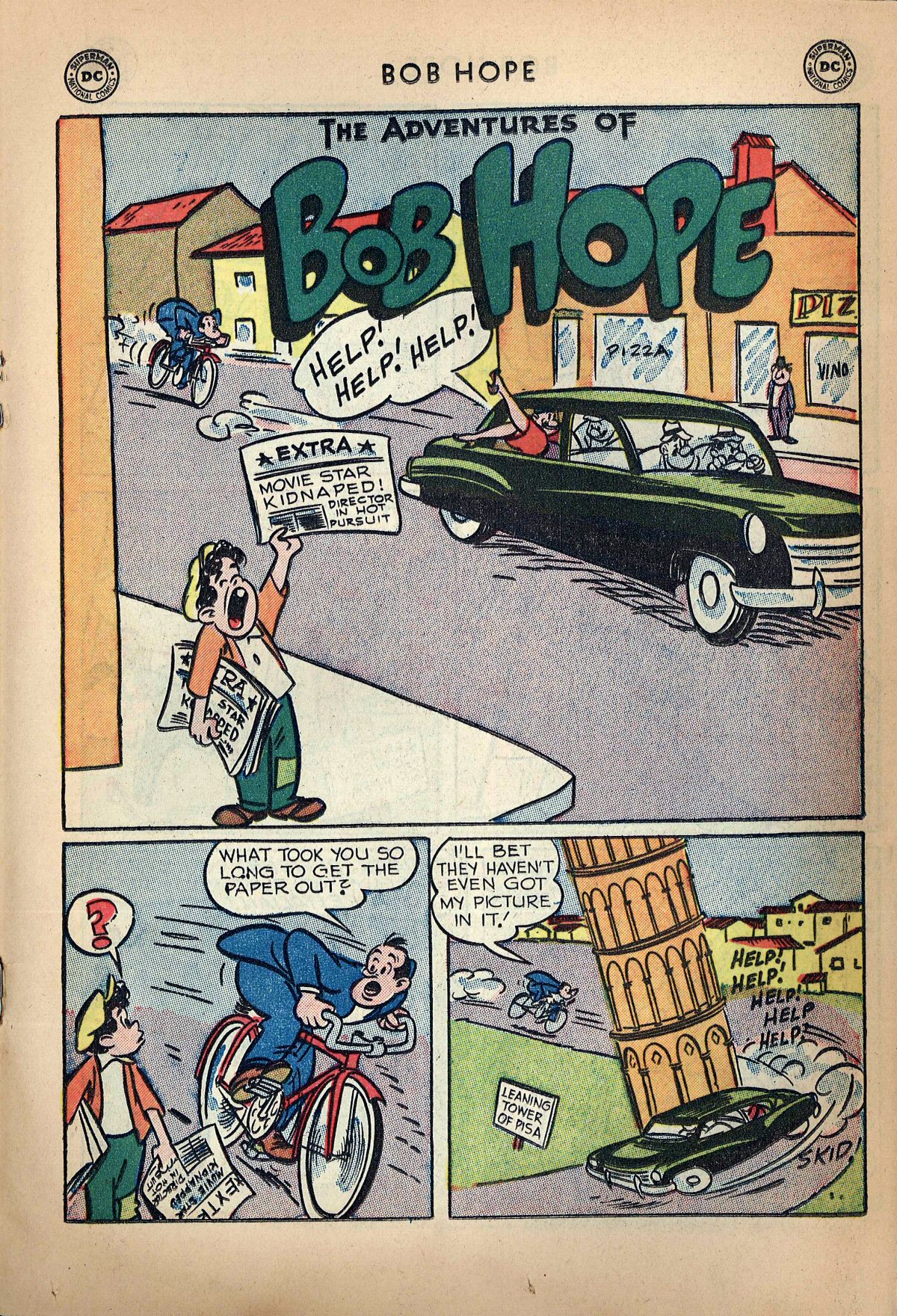Read online The Adventures of Bob Hope comic -  Issue #23 - 23
