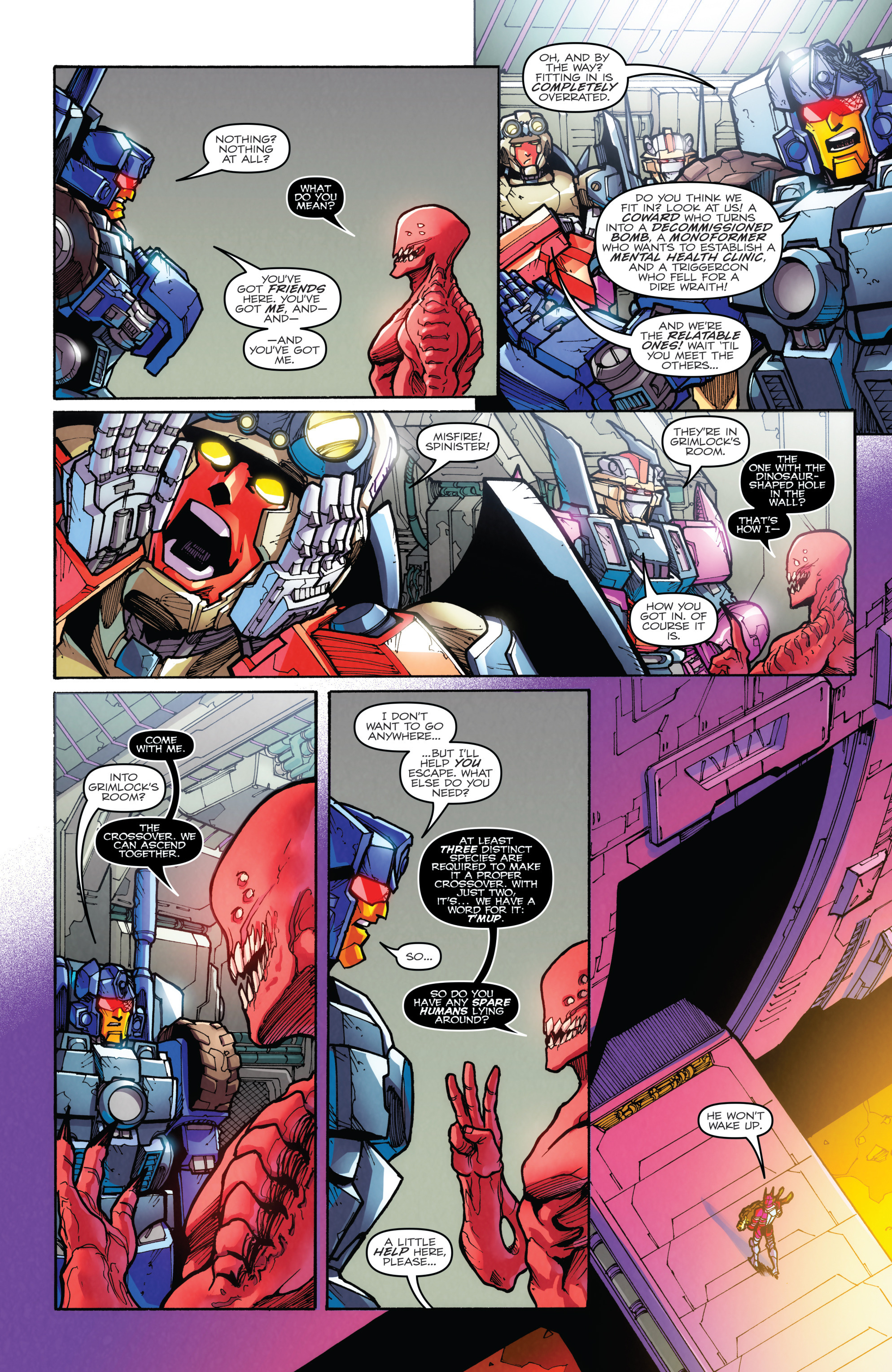 Read online Transformers: More Than Meets The Eye Revolution comic -  Issue # Full - 19