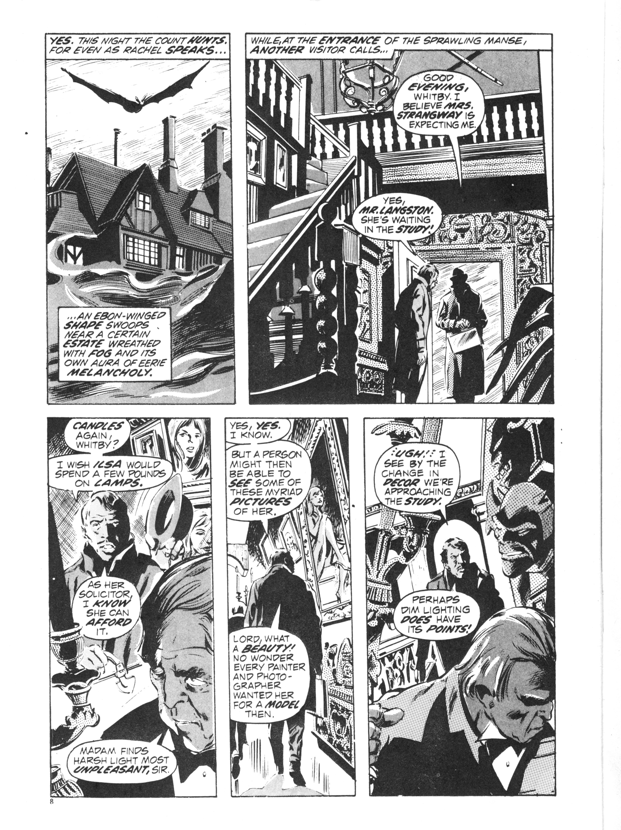 Read online Dracula Lives (1974) comic -  Issue #6 - 8