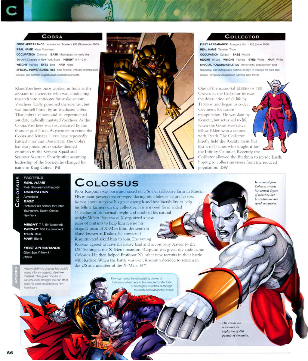 Read online The Marvel Encyclopedia comic -  Issue # TPB - 68