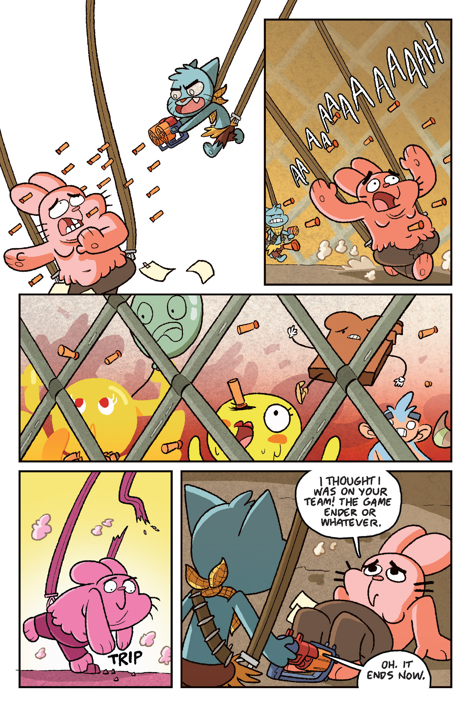 Read online The Amazing World of Gumball: Fairy Tale Trouble comic -  Issue # Full - 155
