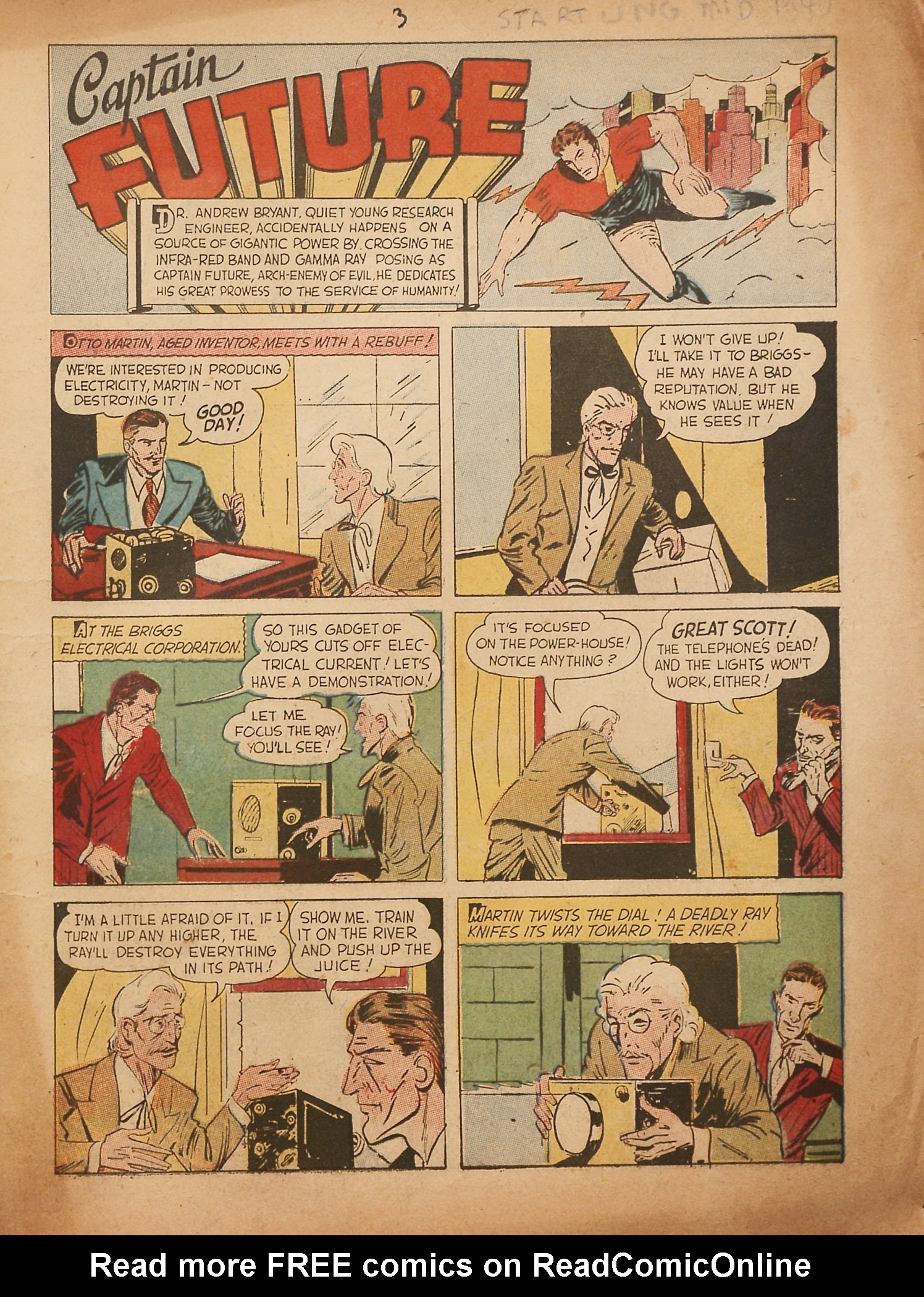 Read online Startling Comics comic -  Issue #3 - 3