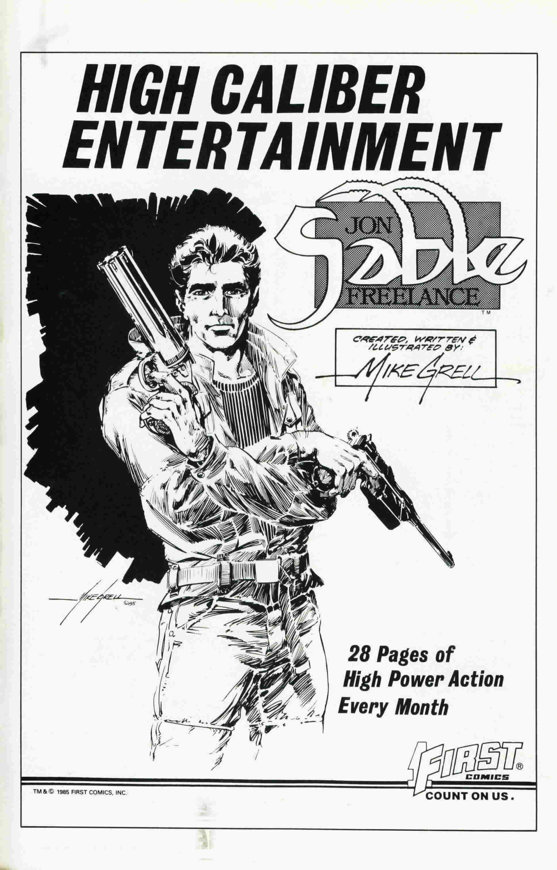 Read online Jon Sable, Freelance comic -  Issue #31 - 35