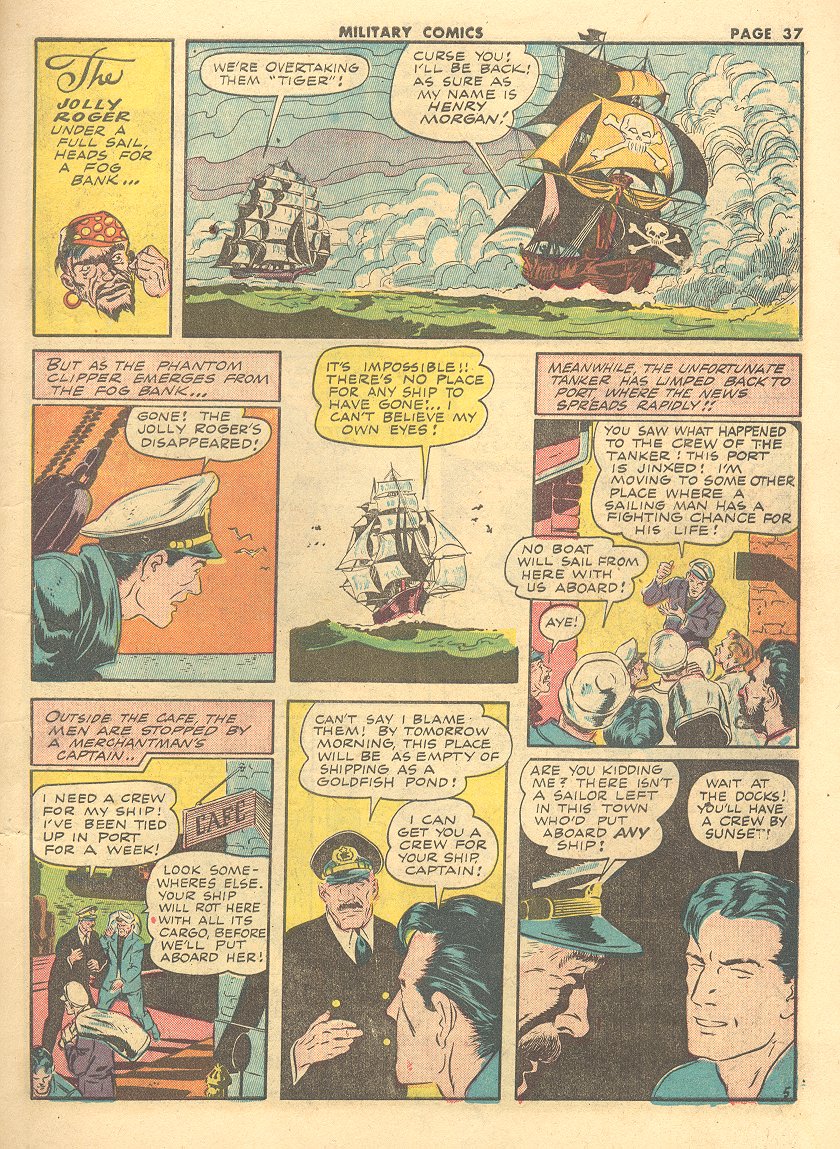 Read online Military Comics comic -  Issue #15 - 37