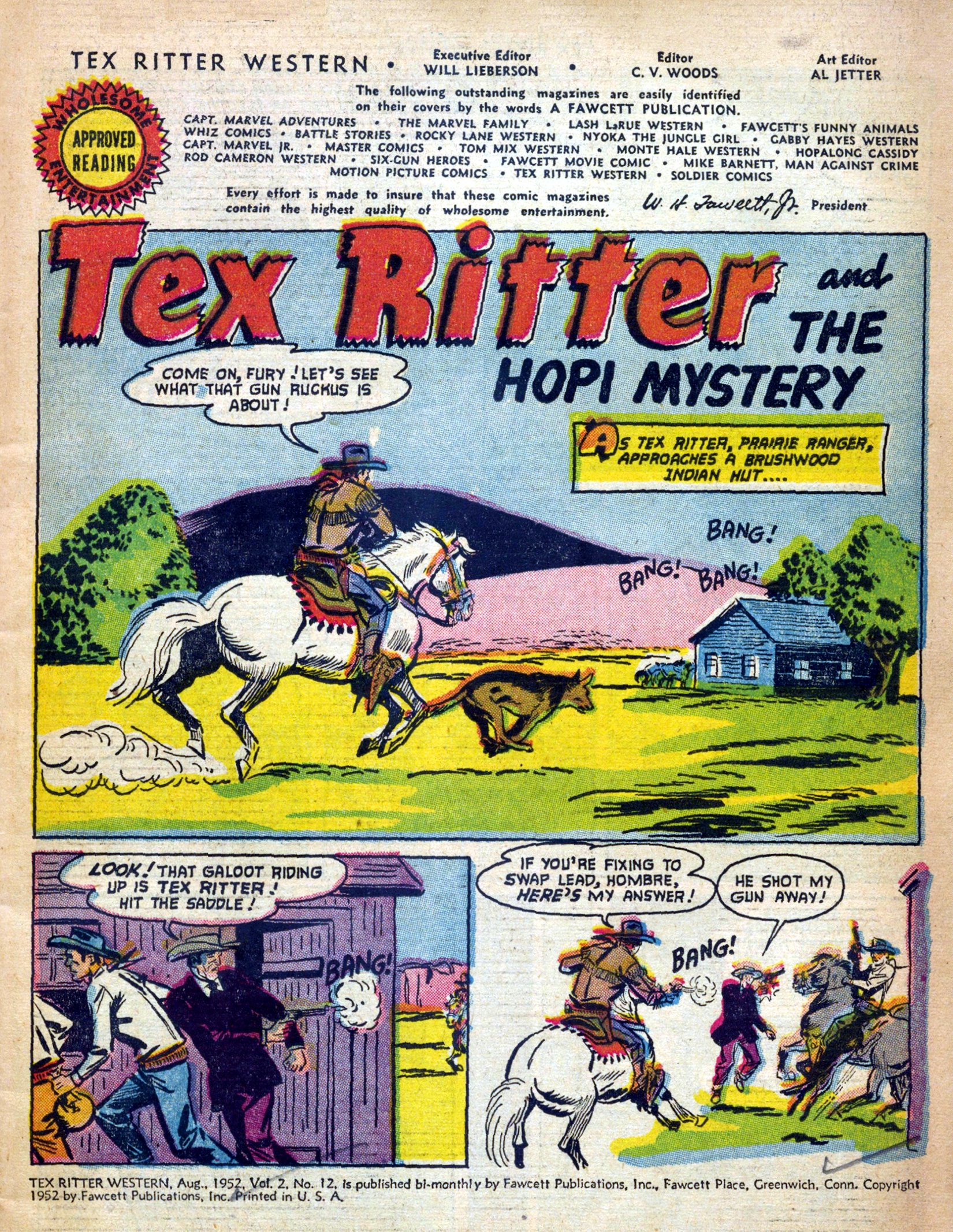 Read online Tex Ritter Western comic -  Issue #12 - 3