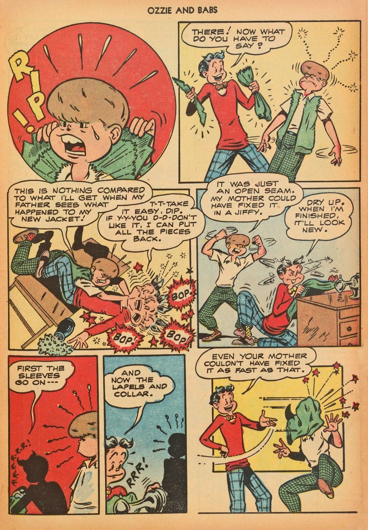 Read online Ozzie And Babs comic -  Issue #4 - 21