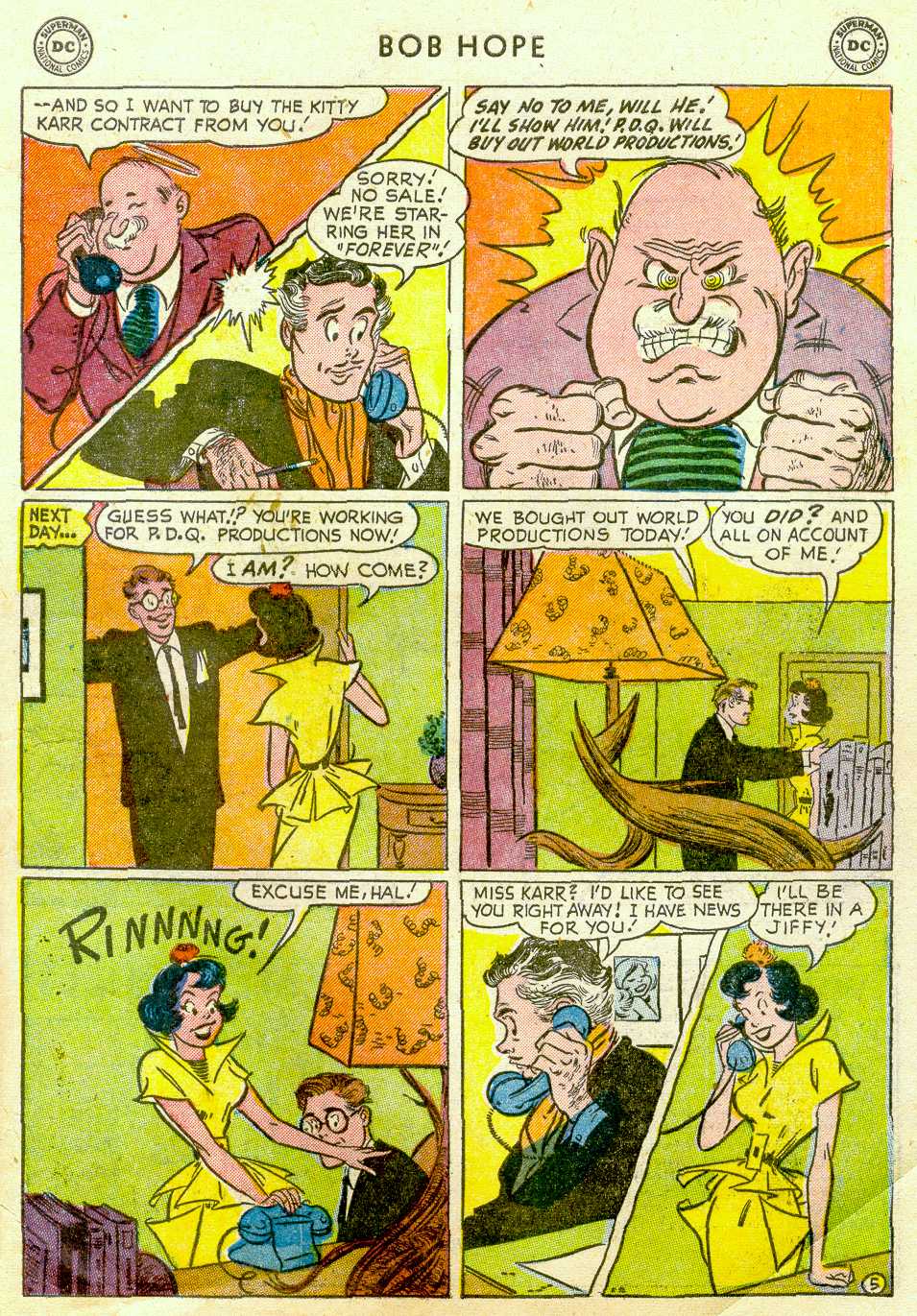 Read online The Adventures of Bob Hope comic -  Issue #19 - 41