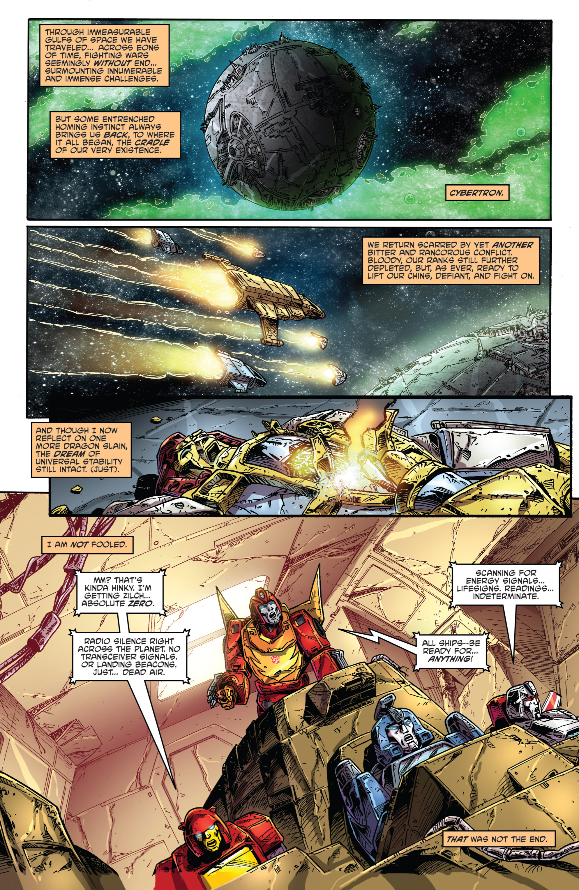Read online The Transformers: Regeneration One comic -  Issue #100 - 6