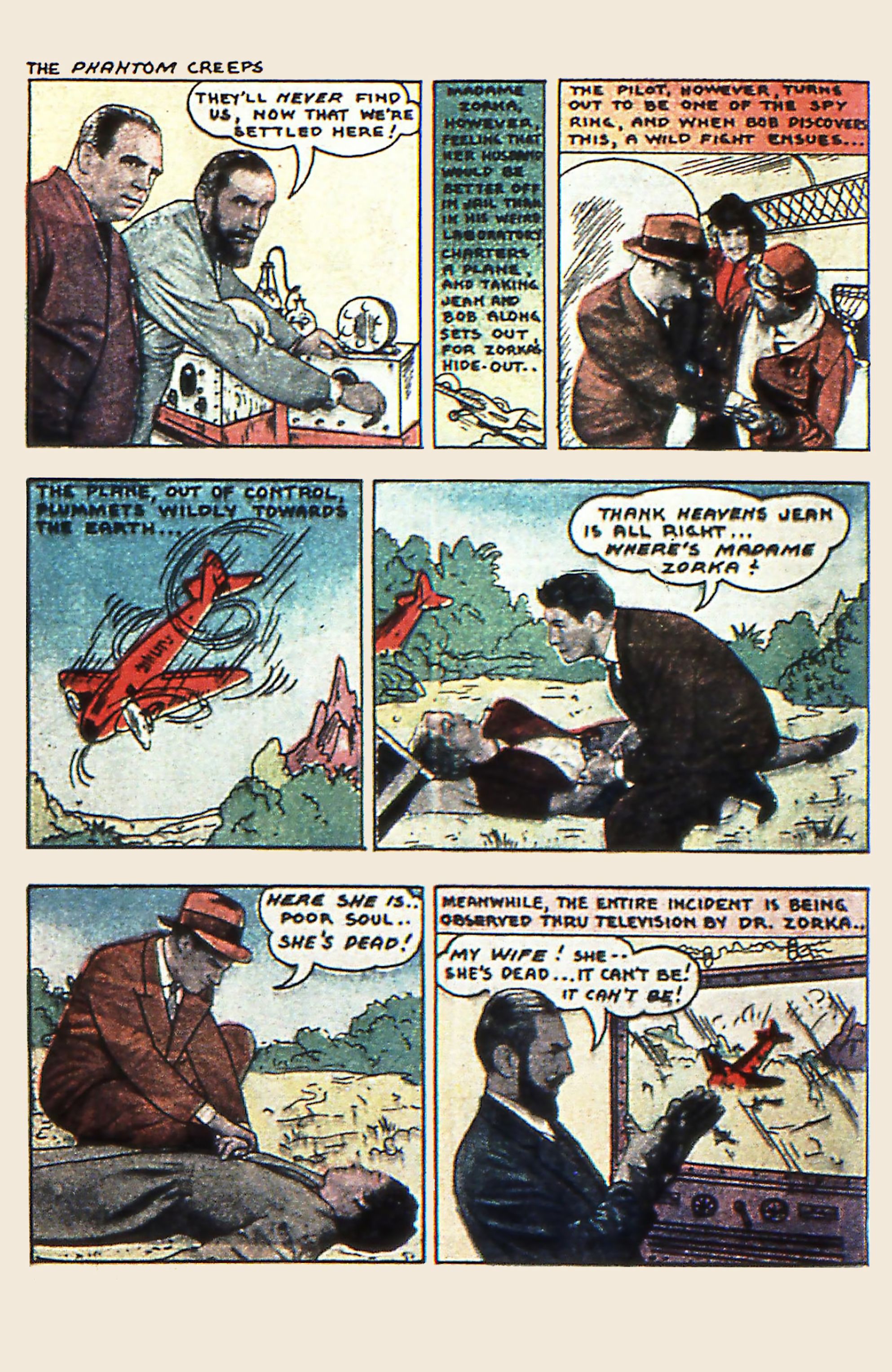Read online J. Werner presents Classic Pulp comic -  Issue # Robots - 12