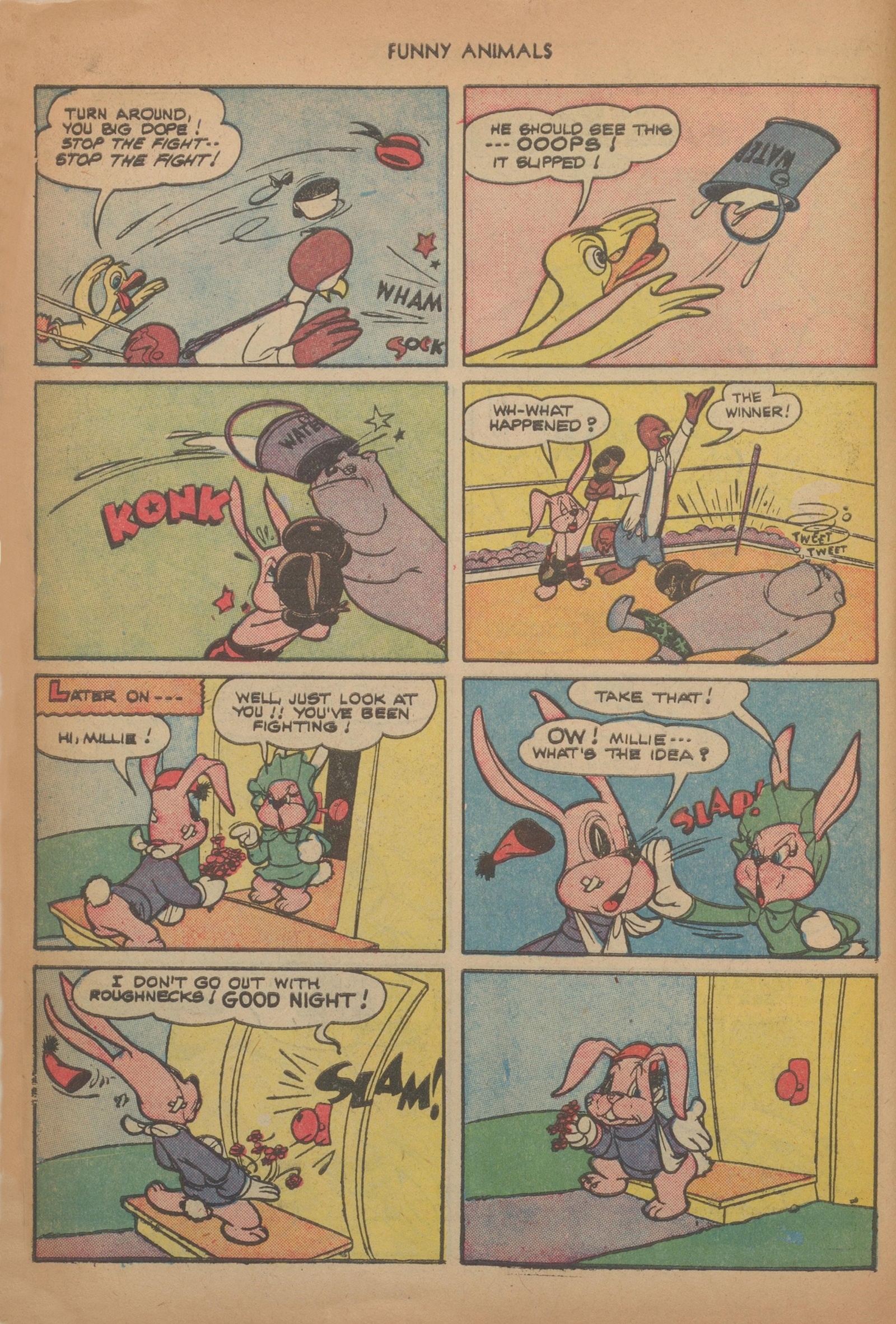 Read online Fawcett's Funny Animals comic -  Issue #69 - 10