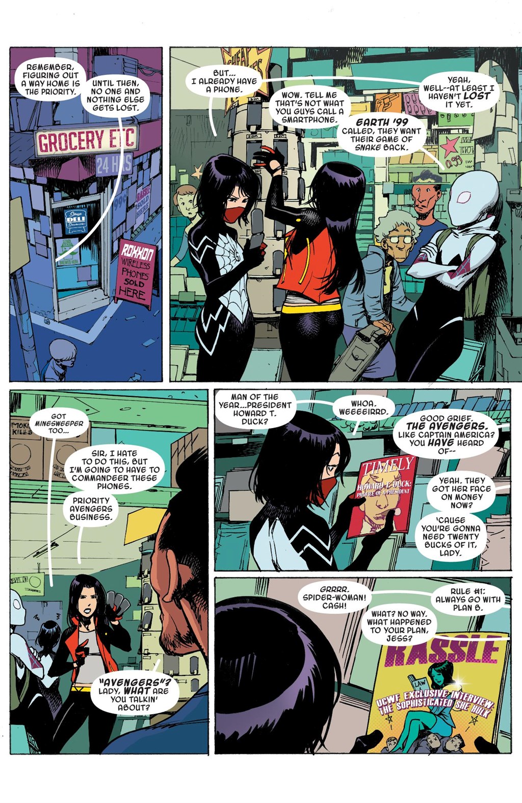 Spider-Gwen: Ghost-Spider - Edge of Spider-Verse (Modern Era Epic Collection) chapter 3 page 88