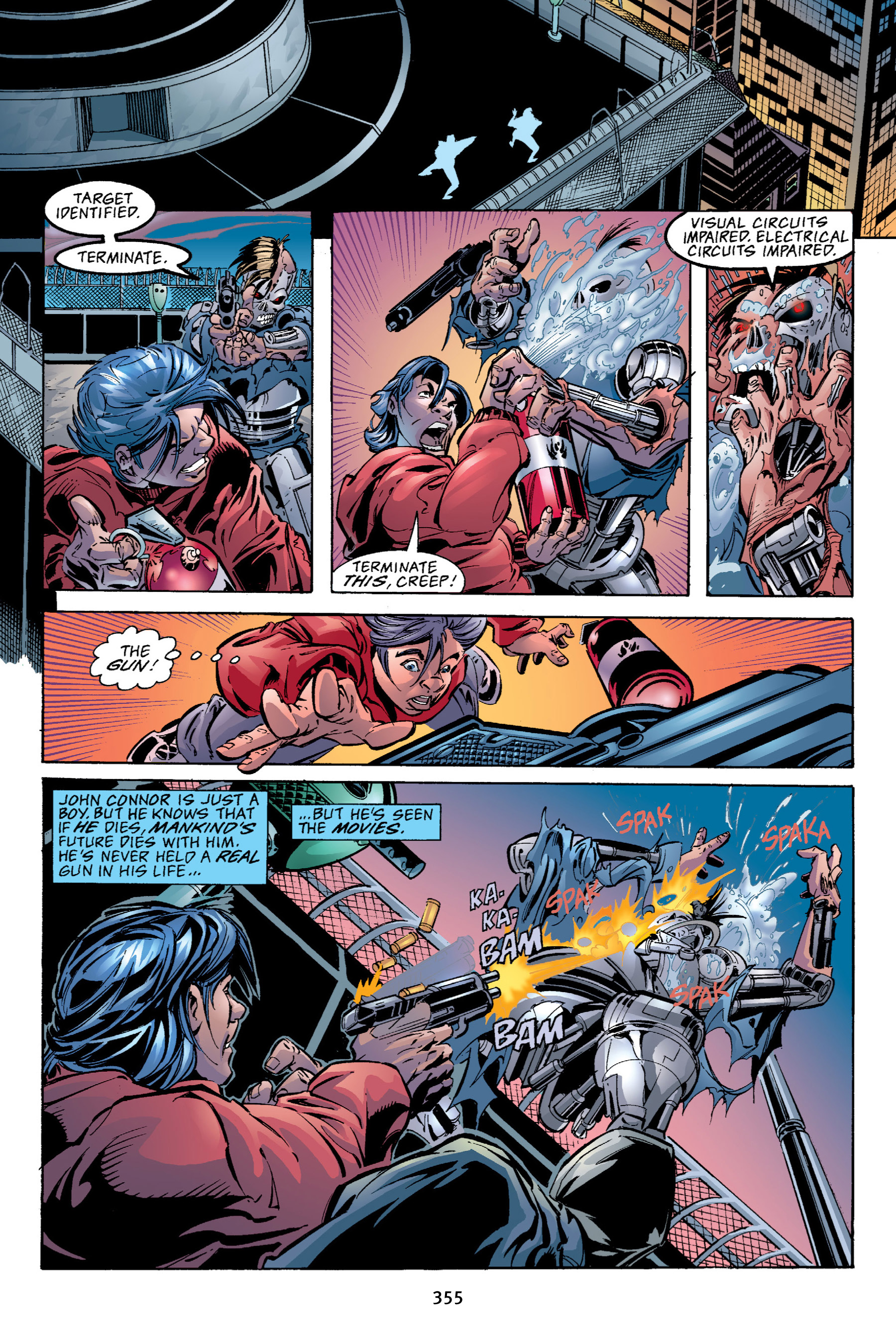 Read online The Terminator Omnibus comic -  Issue # TPB 2 - 350