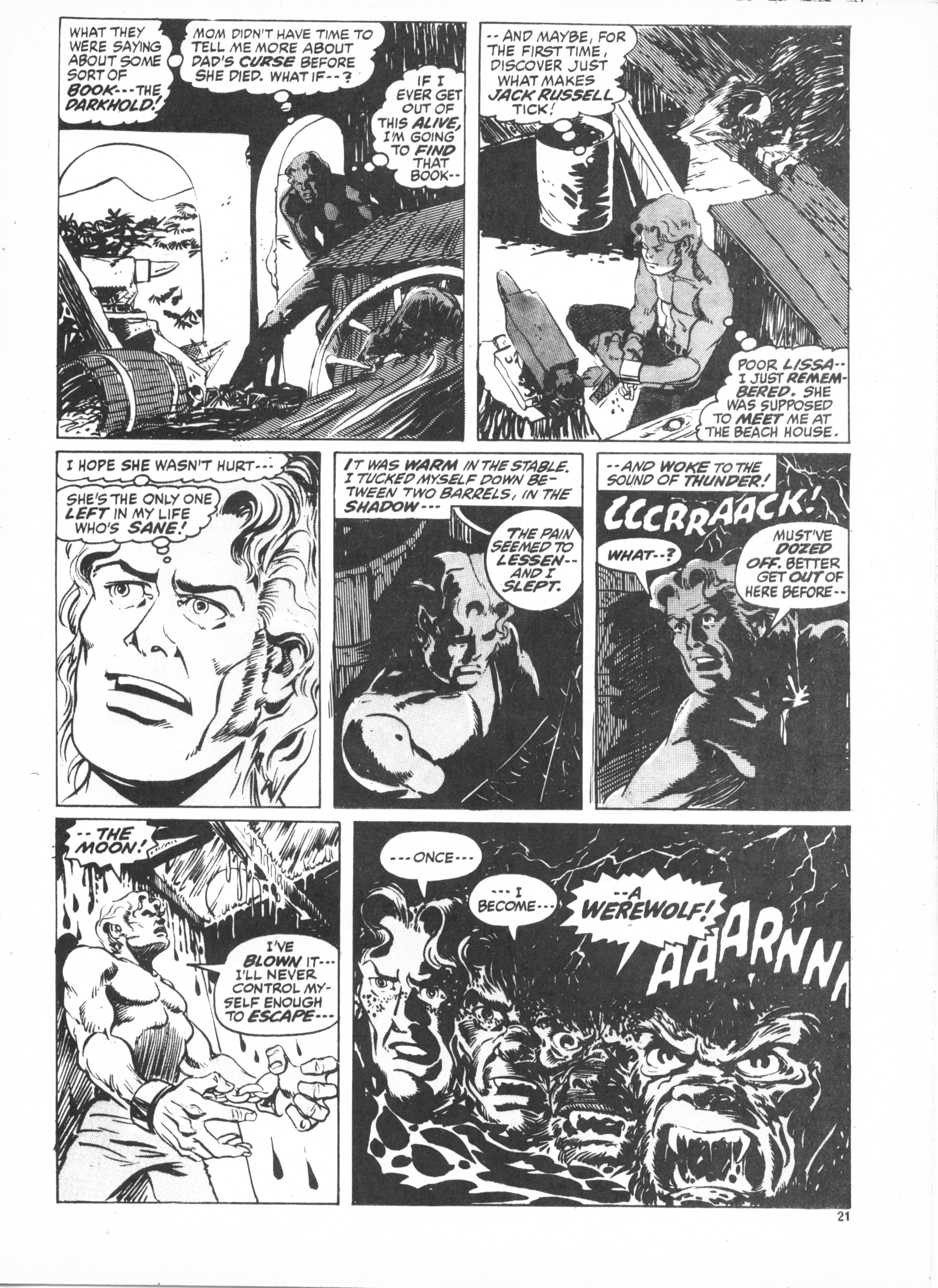Read online Dracula Lives (1974) comic -  Issue #7 - 21