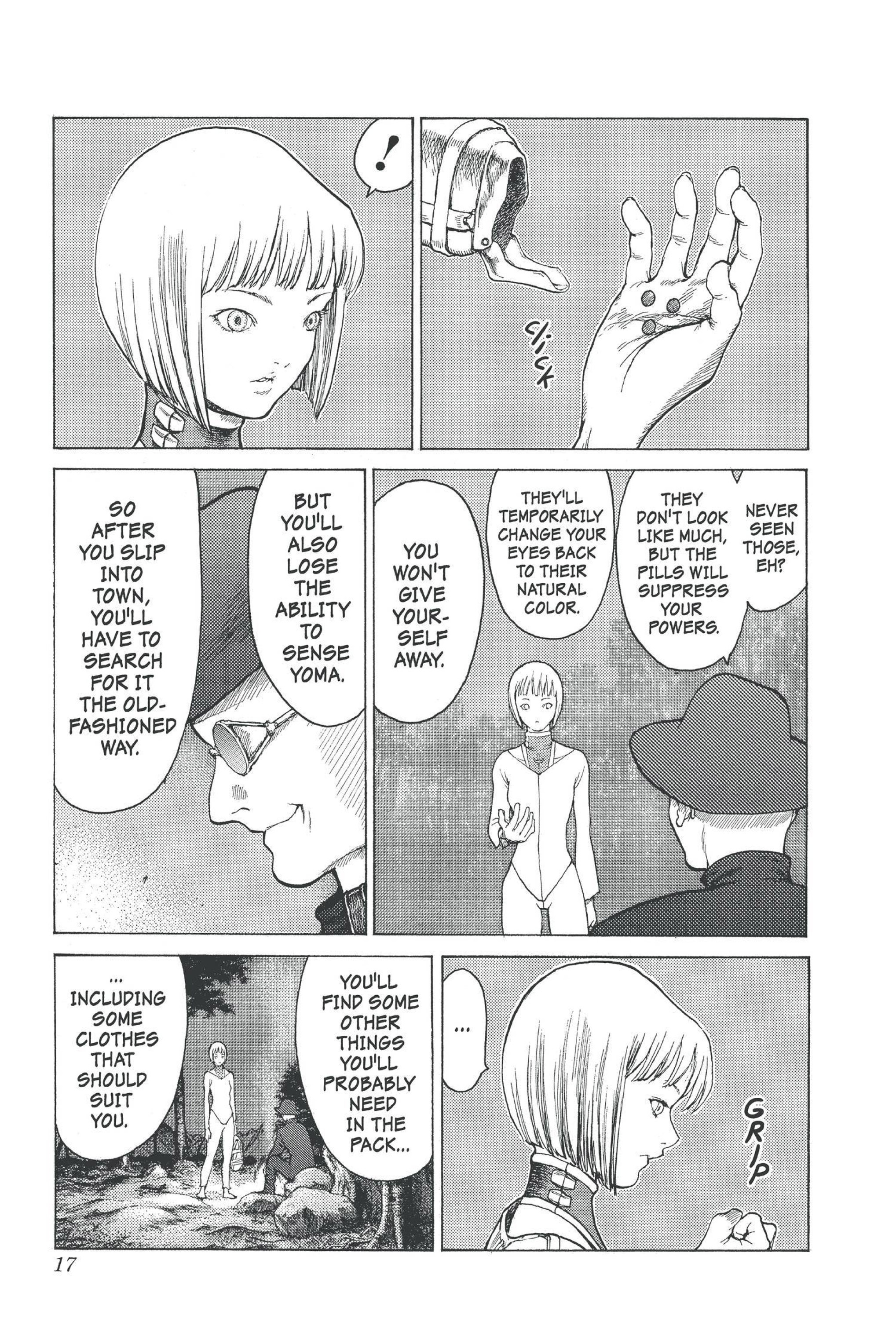 Read online Claymore comic -  Issue #2 - 16