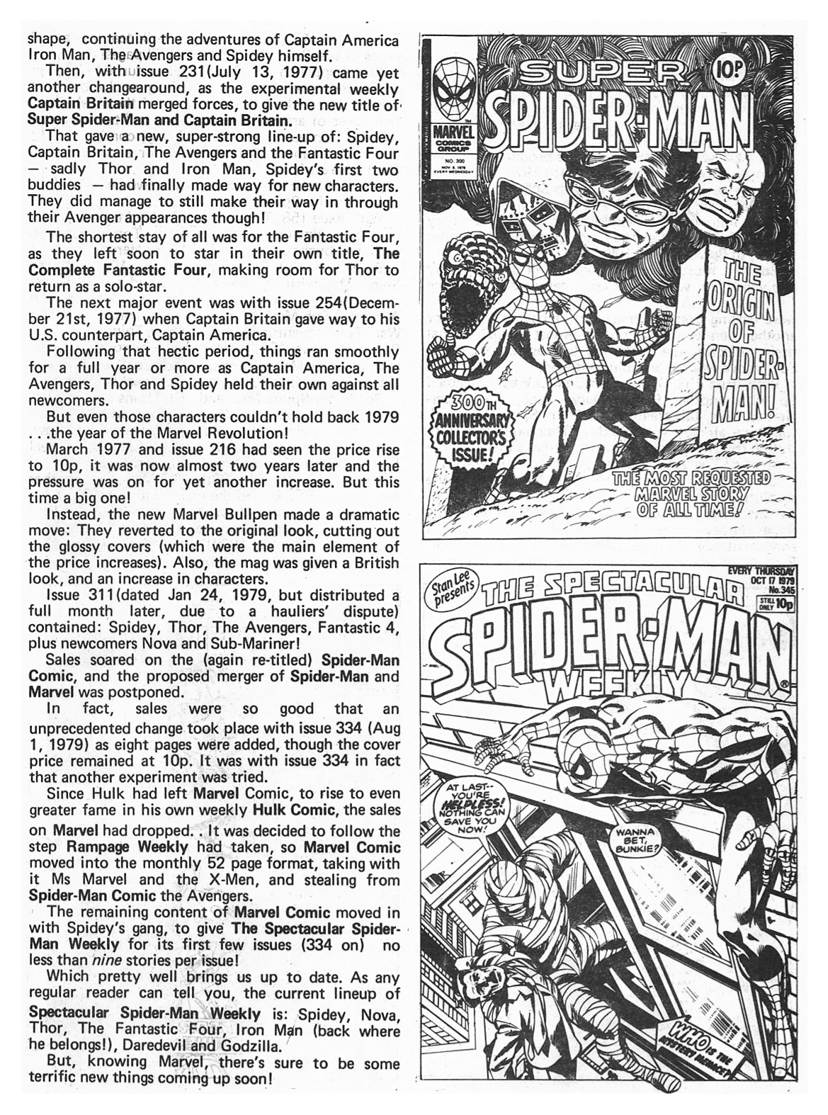 Read online Spider-Man Special comic -  Issue #1979W - 21