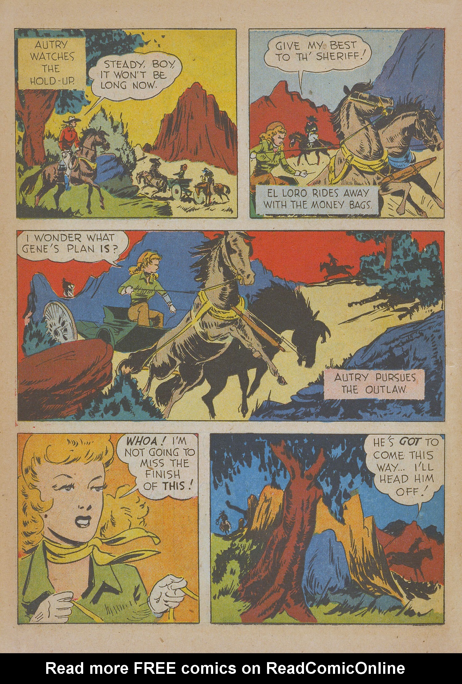 Read online Gene Autry Comics comic -  Issue #10 - 26