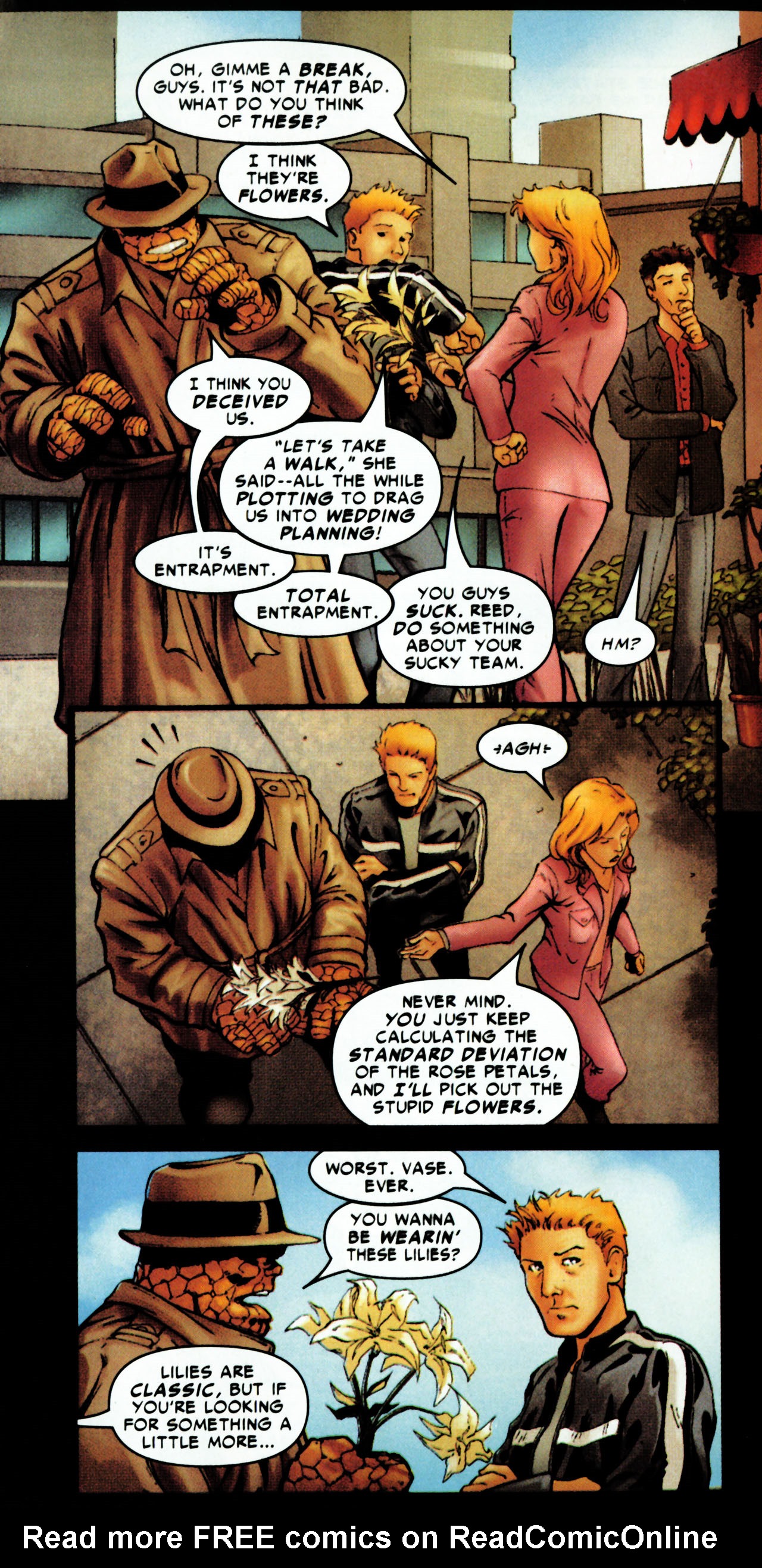 Read online Fantastic Four 2K Games Giveaway comic -  Issue # Full - 4