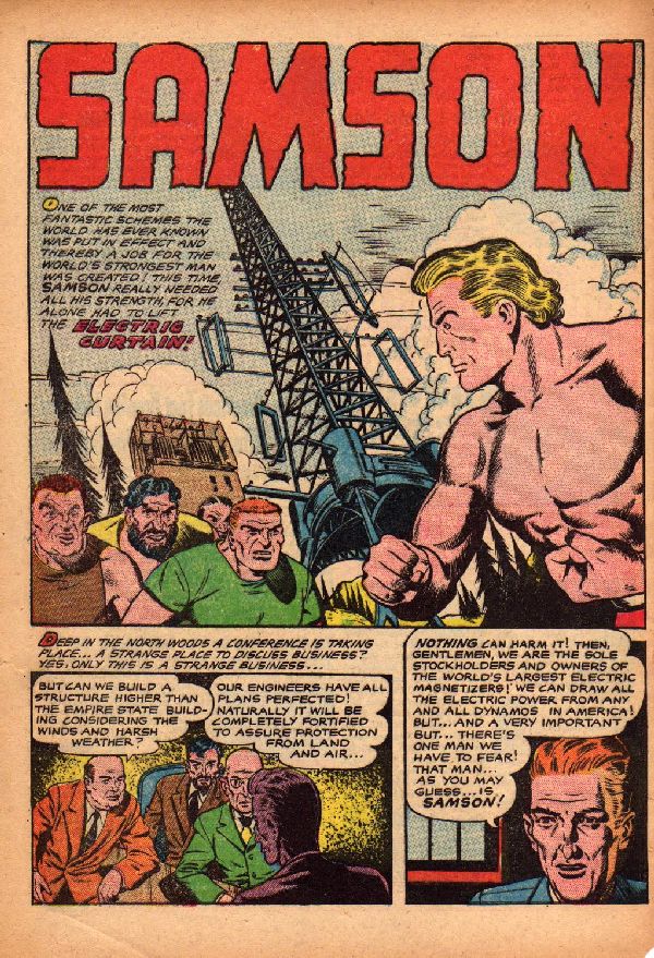 Read online Samson (1955) comic -  Issue #12 - 3