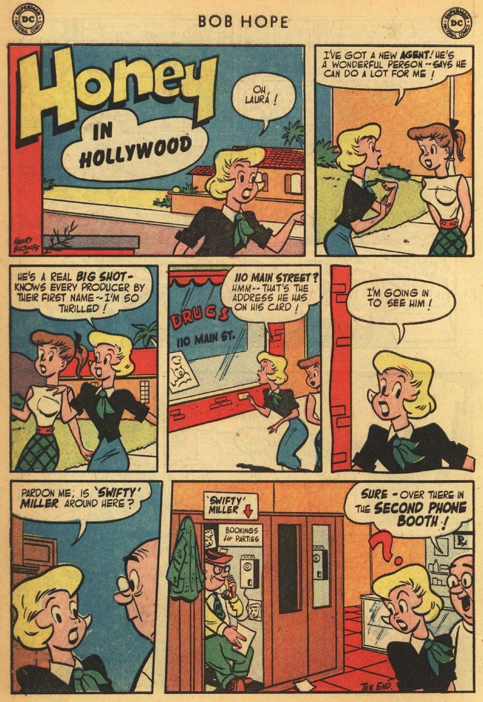 Read online The Adventures of Bob Hope comic -  Issue #17 - 12