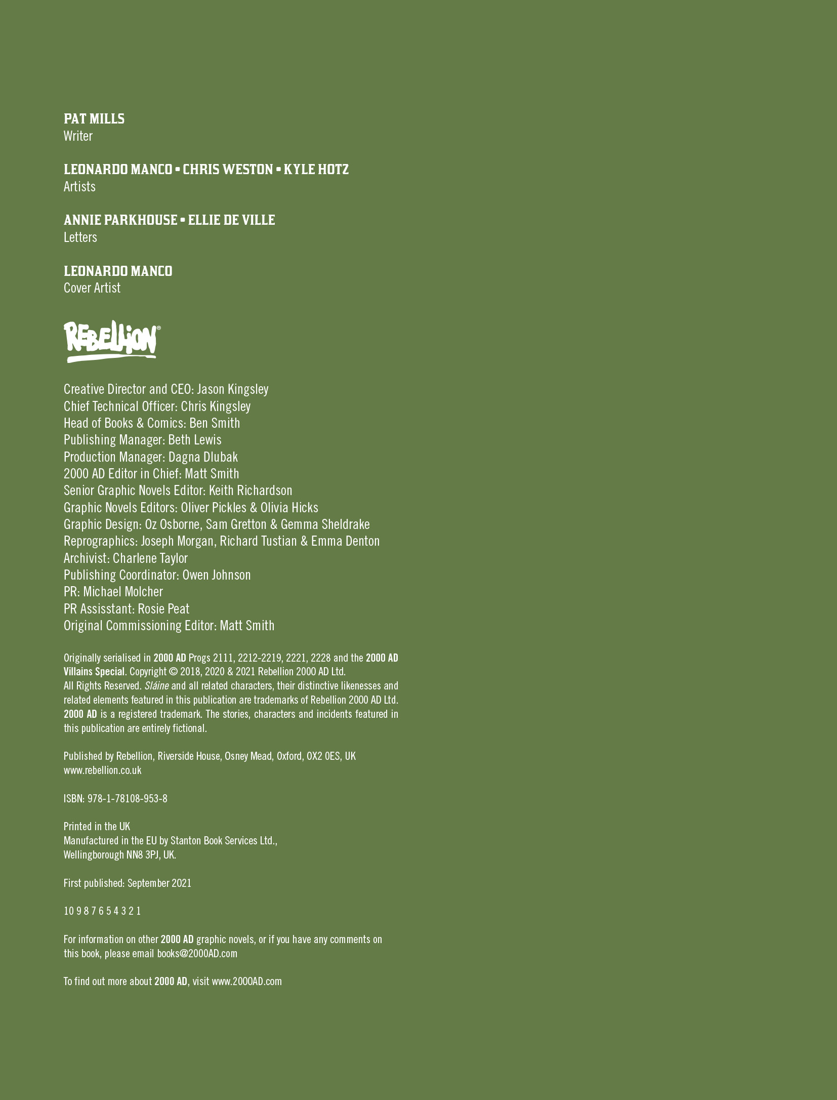 Read online Sláine comic -  Issue # TPB 19 - 2