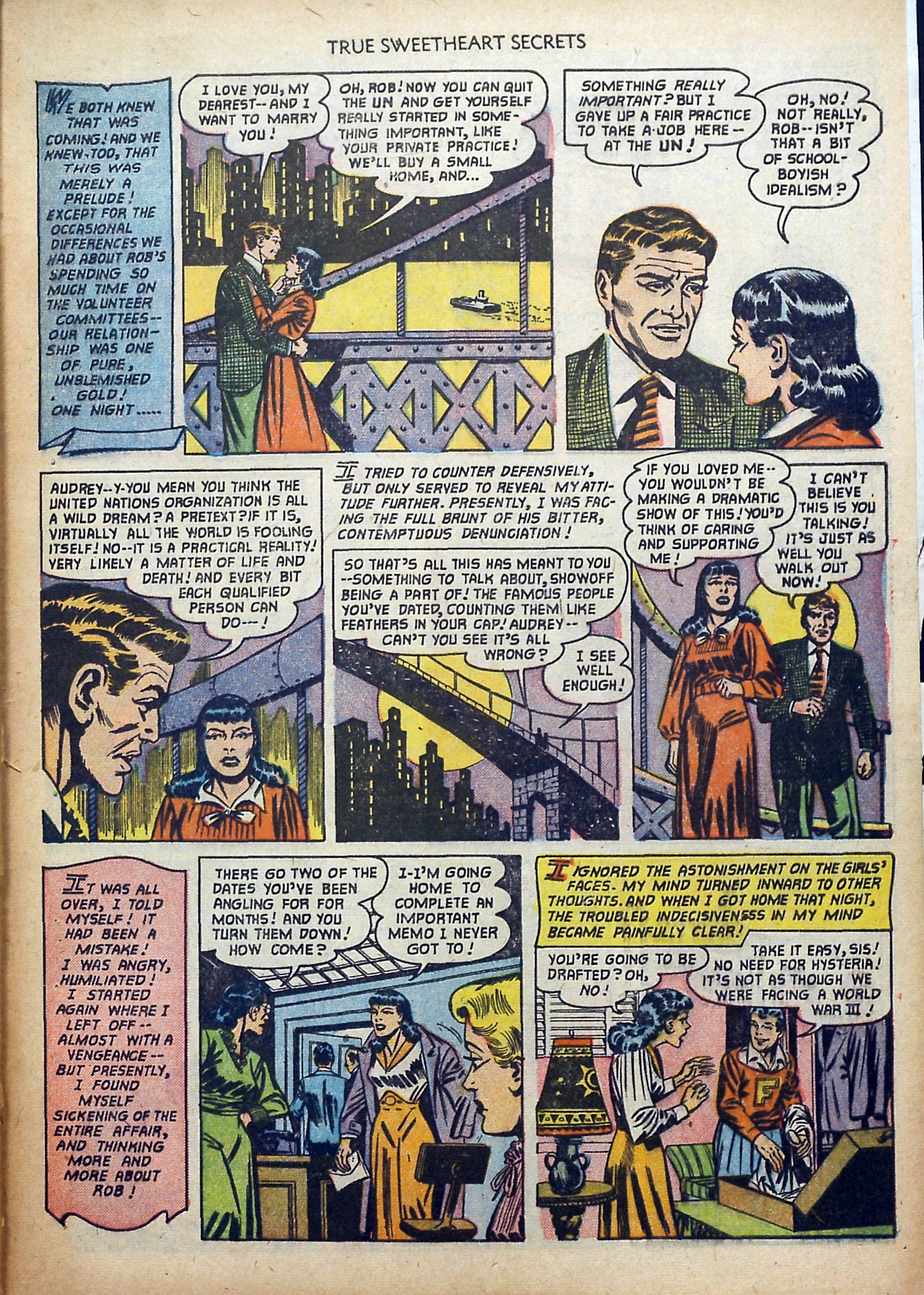 Read online True Sweetheart Secrets comic -  Issue #7 - 33