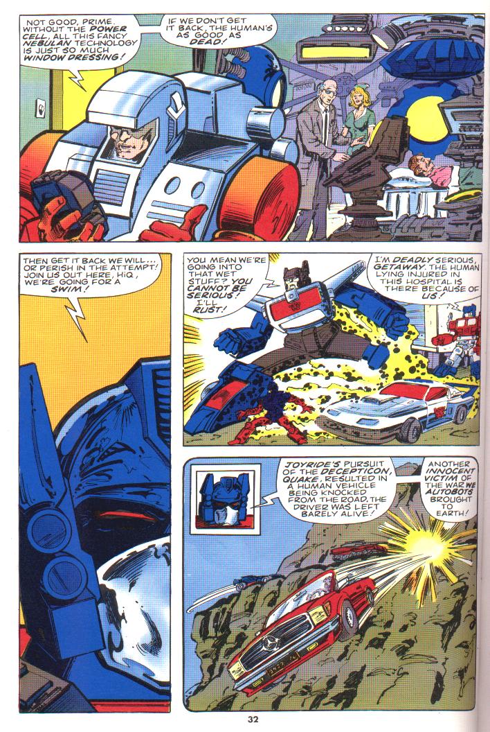 Read online The Transformers Annual comic -  Issue #1989 - 30