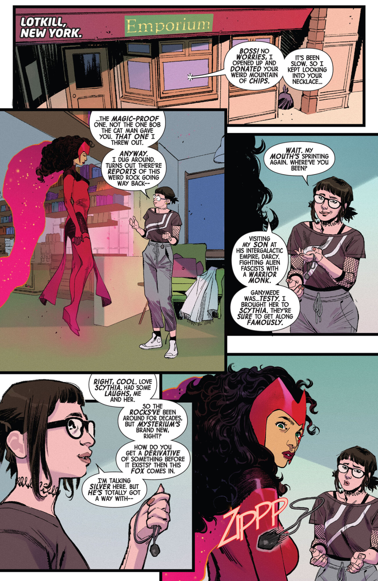 Read online Scarlet Witch (2023) comic -  Issue #6 - 21