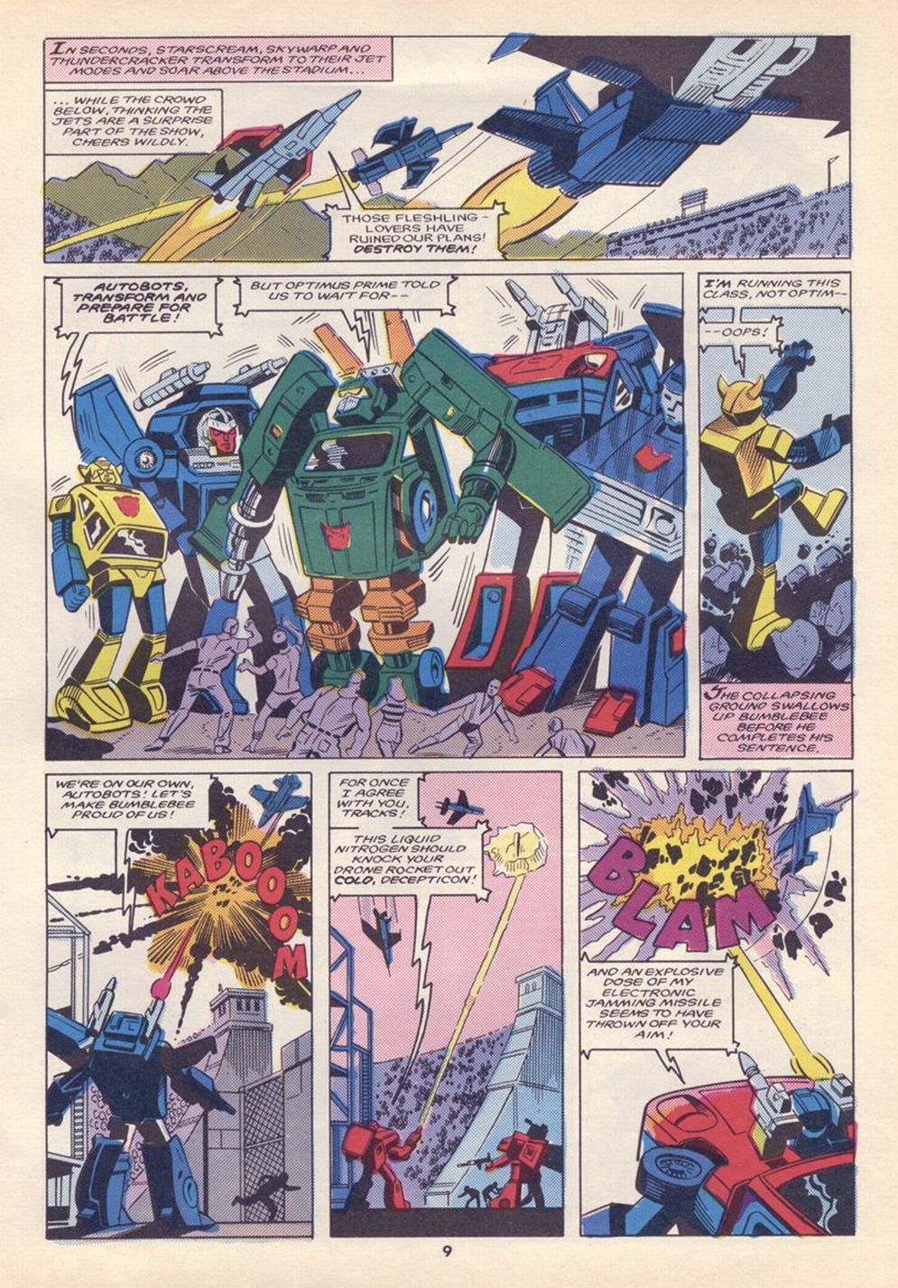 Read online The Transformers (UK) comic -  Issue #54 - 8