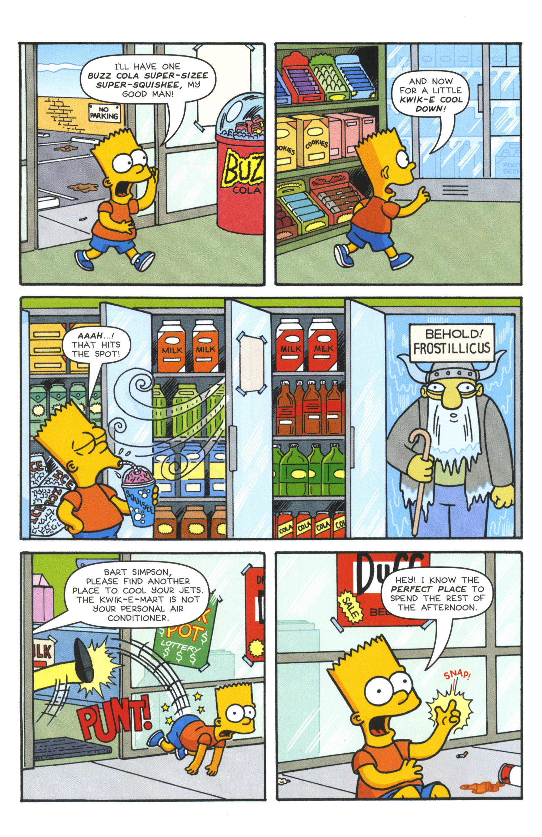 Read online Bongo Comics Free-For-All! comic -  Issue #2018 - 19