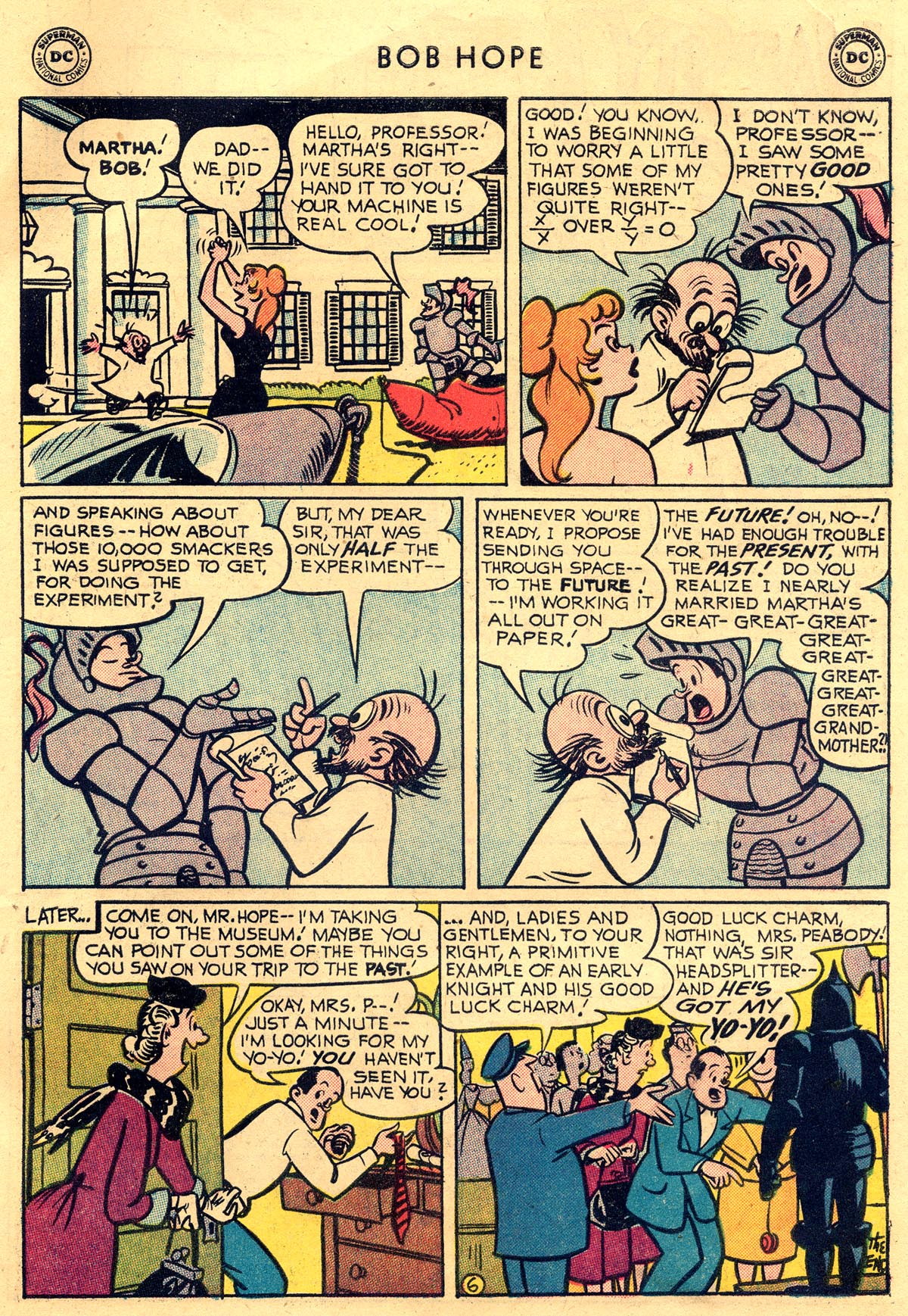Read online The Adventures of Bob Hope comic -  Issue #37 - 31