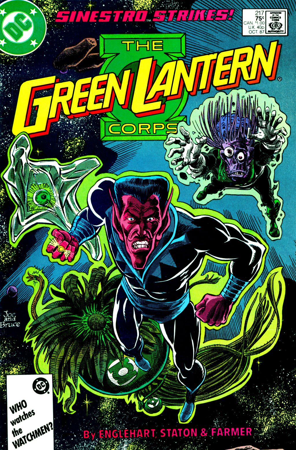 Read online The Green Lantern Corps comic -  Issue #217 - 1