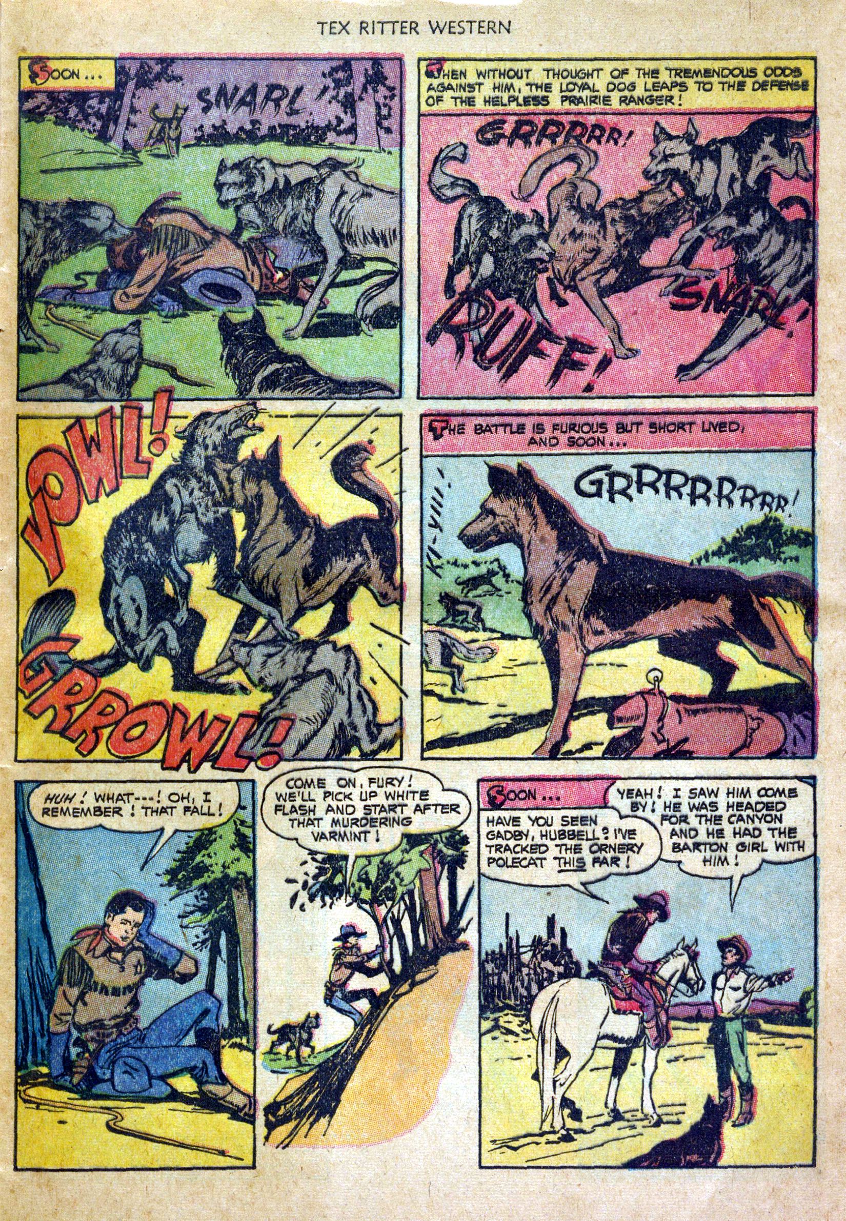 Read online Tex Ritter Western comic -  Issue #20 - 33