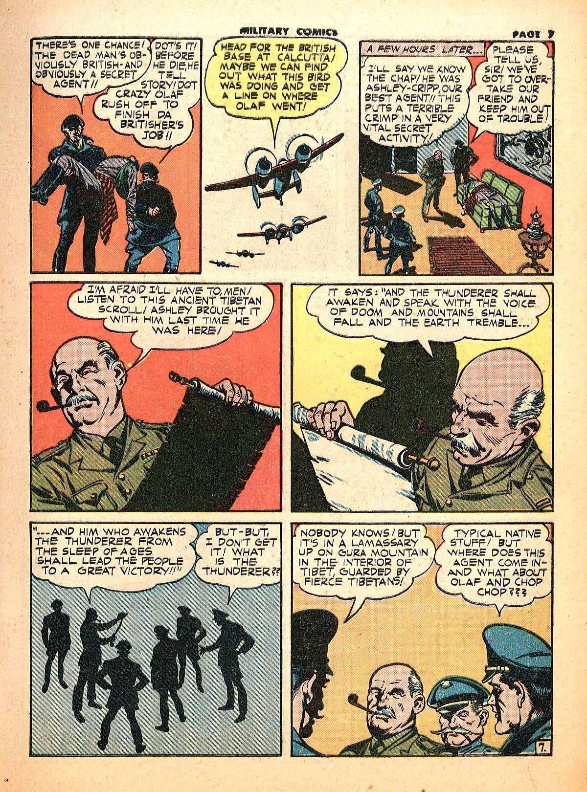 Read online Military Comics comic -  Issue #18 - 9